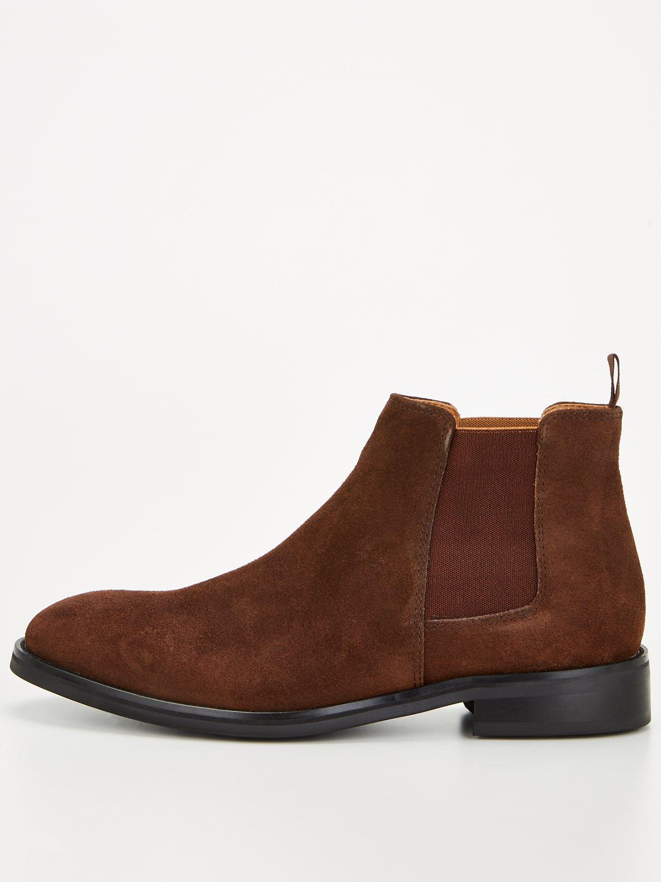 Mens suede clearance chelsea boots sale