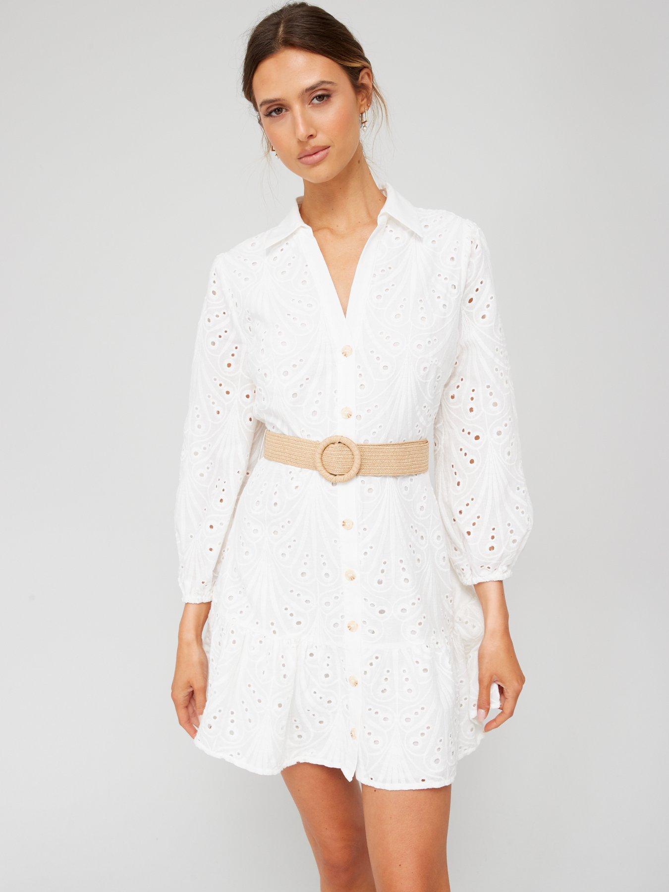 Robe broderie anglaise mango hot sale