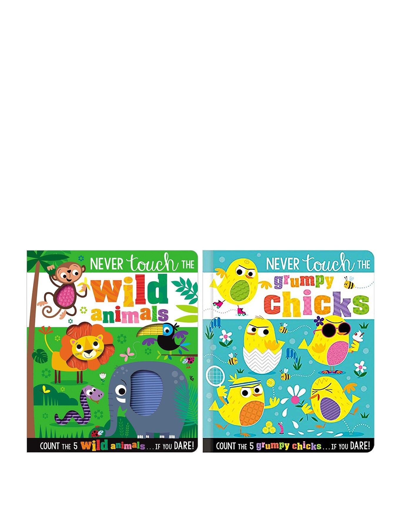 Image 1 of 1 of Never Touch The Wild Animals & The Grumpy Chicks Books