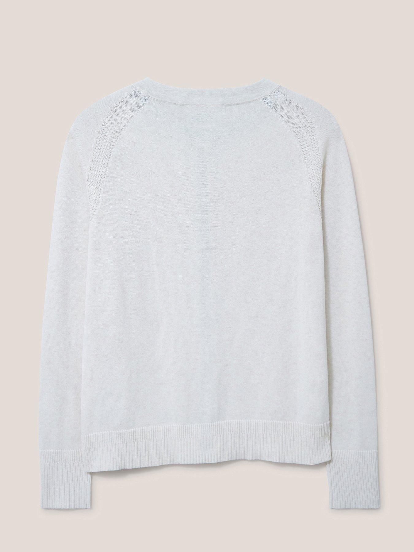 Image 5 of 6 of White Stuff Lulu Cardigan - White