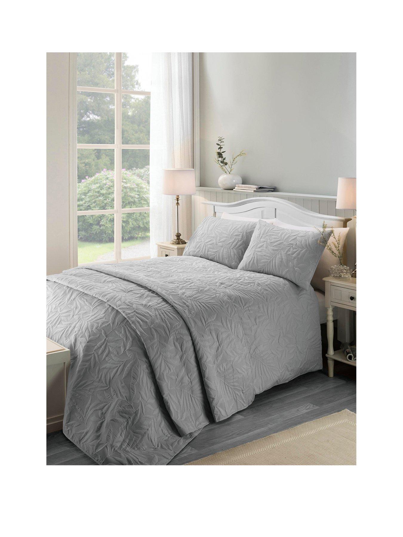 Serene Luana Duvet Cover Set - Silver