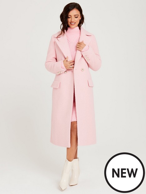 lucy-mecklenburgh-boucle-formal-coat-pinknbsp