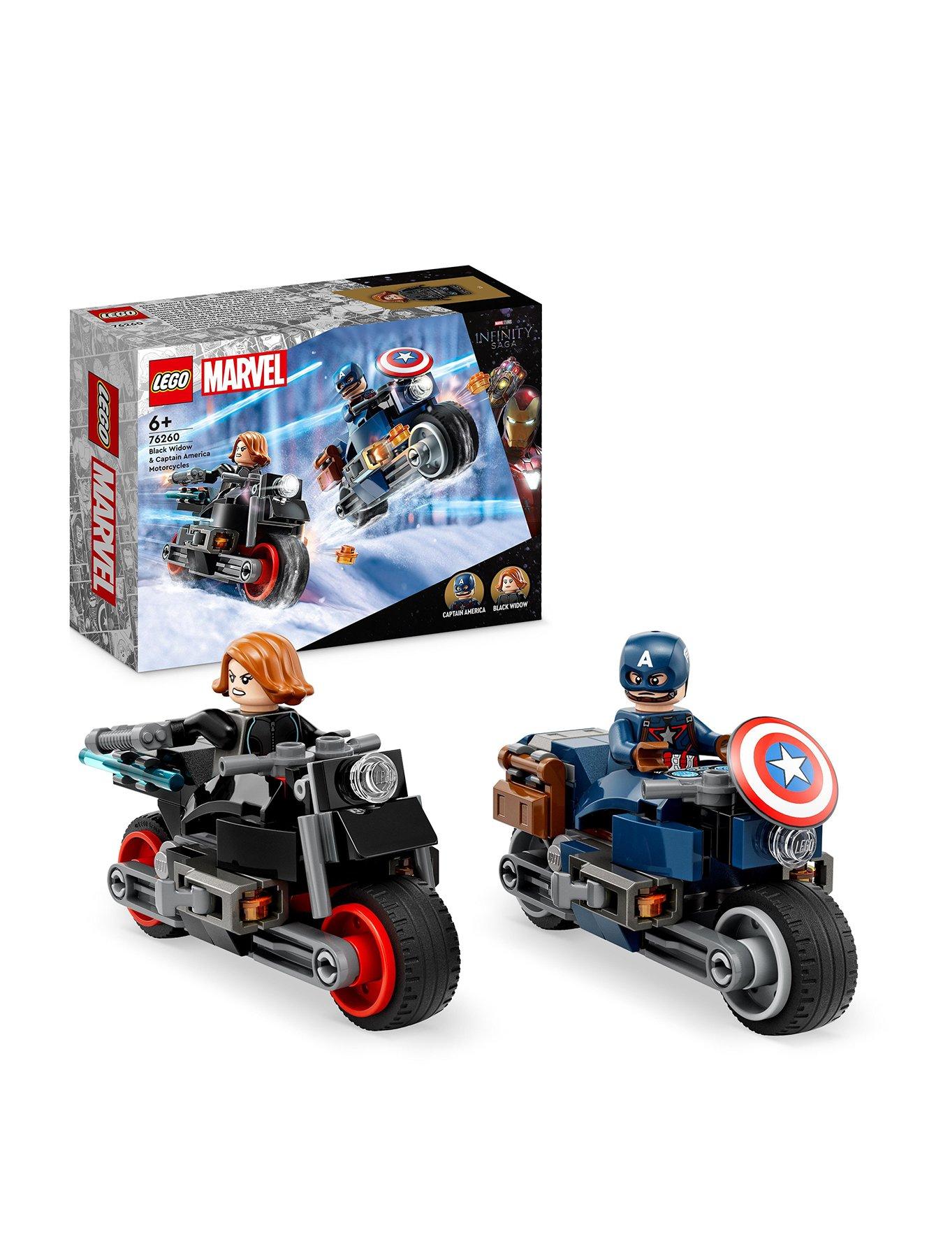 Black Widow Captain America Motorcycle