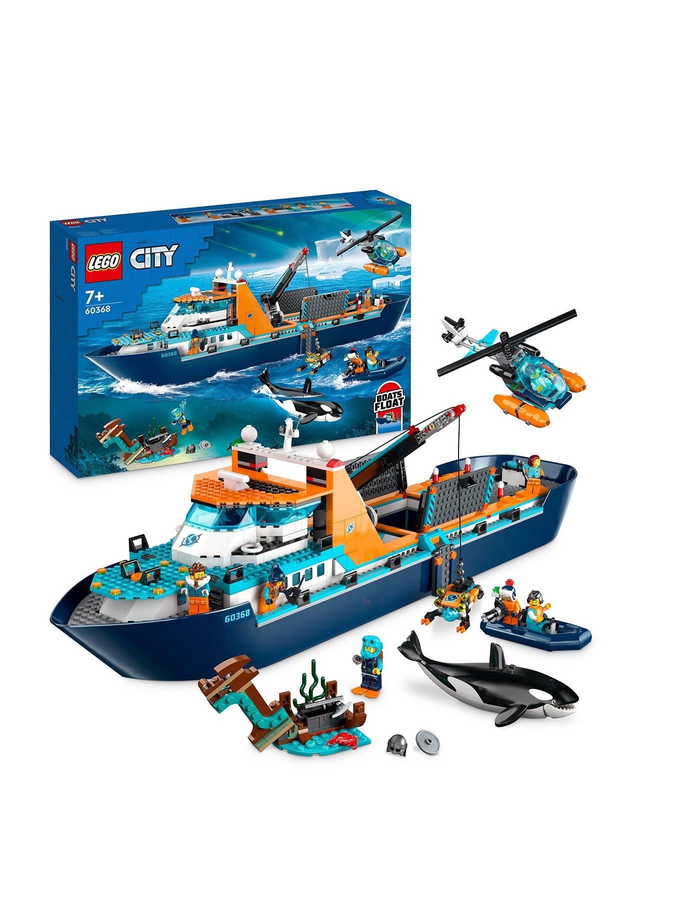 Big lego boats online