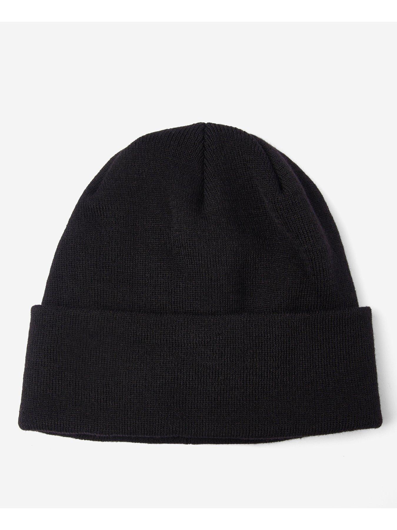 barbour-barbour-healey-beanie-hat-blackstillFront