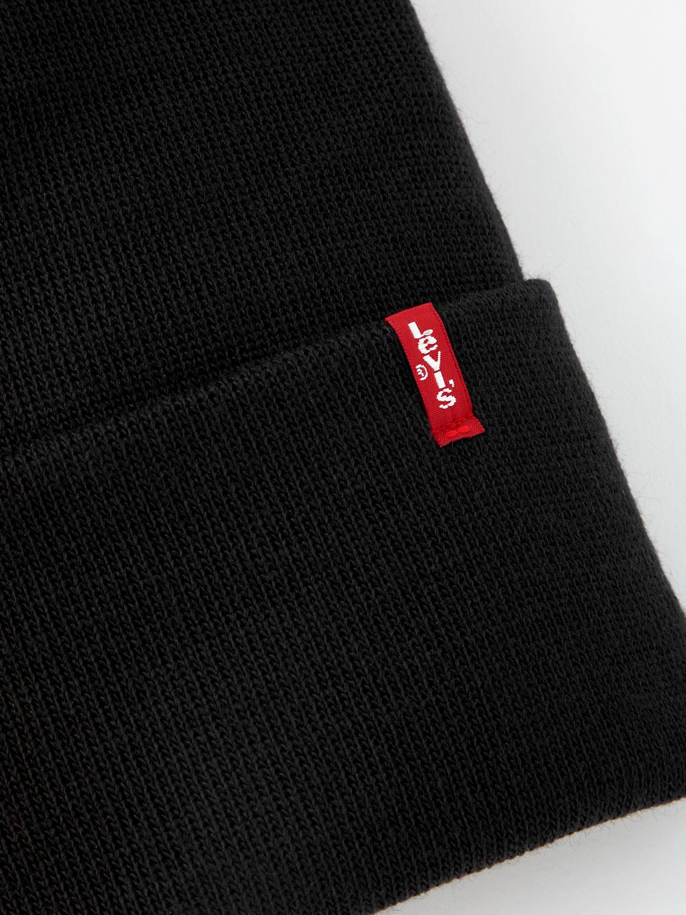 levis-levis-slouchy-red-tab-beanie-blackback