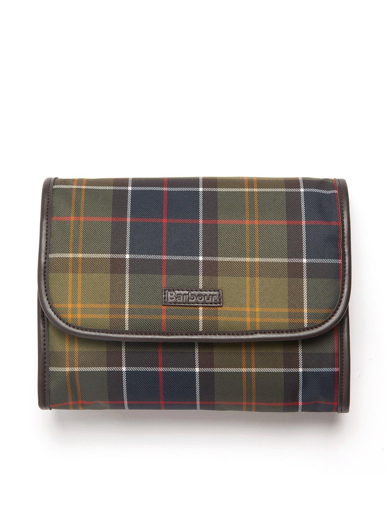 barbour-barbour-tartan-hanging-washbag-green