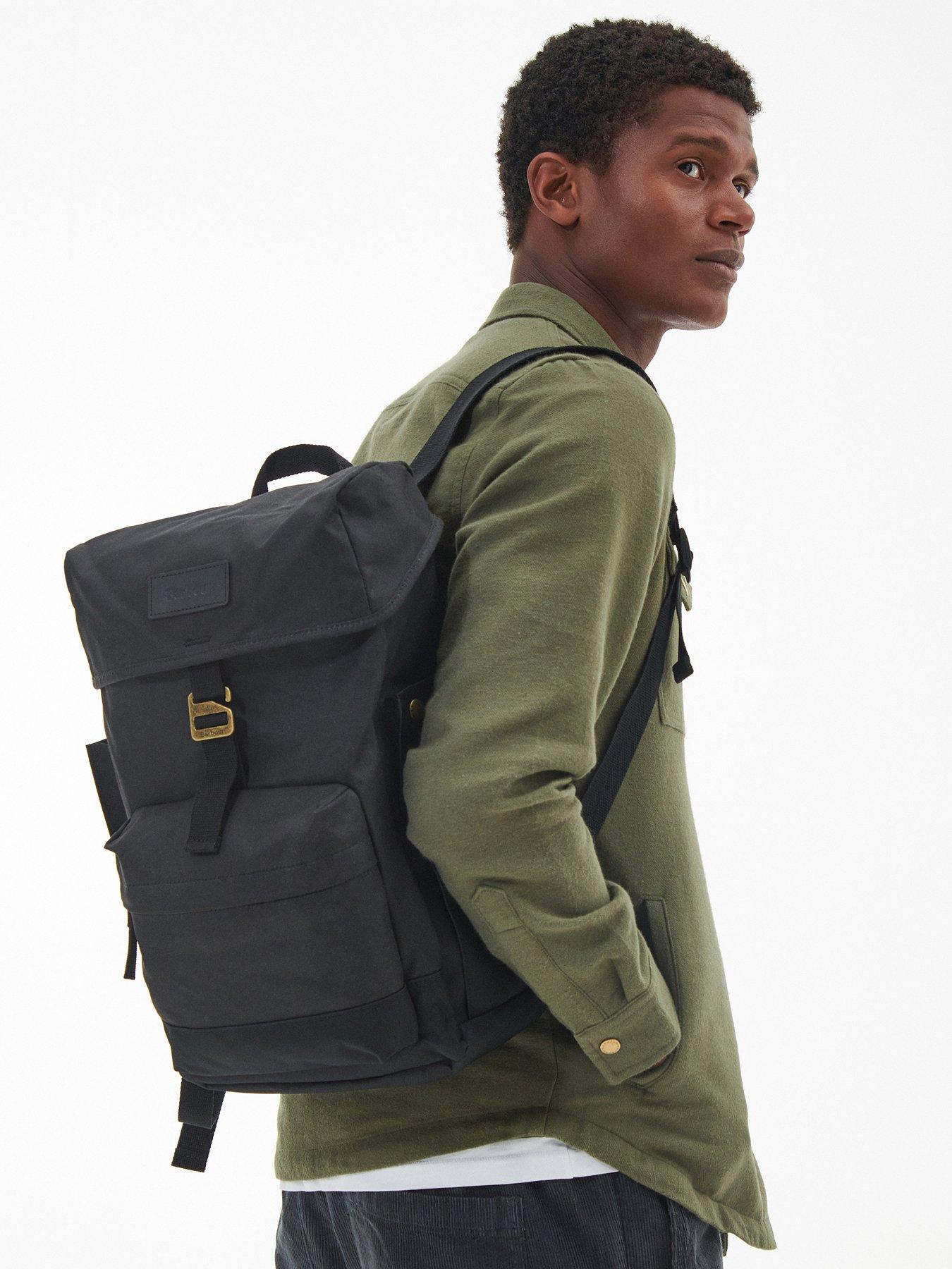 barbour-barbour-essential-wax-backpack-blackstillFront