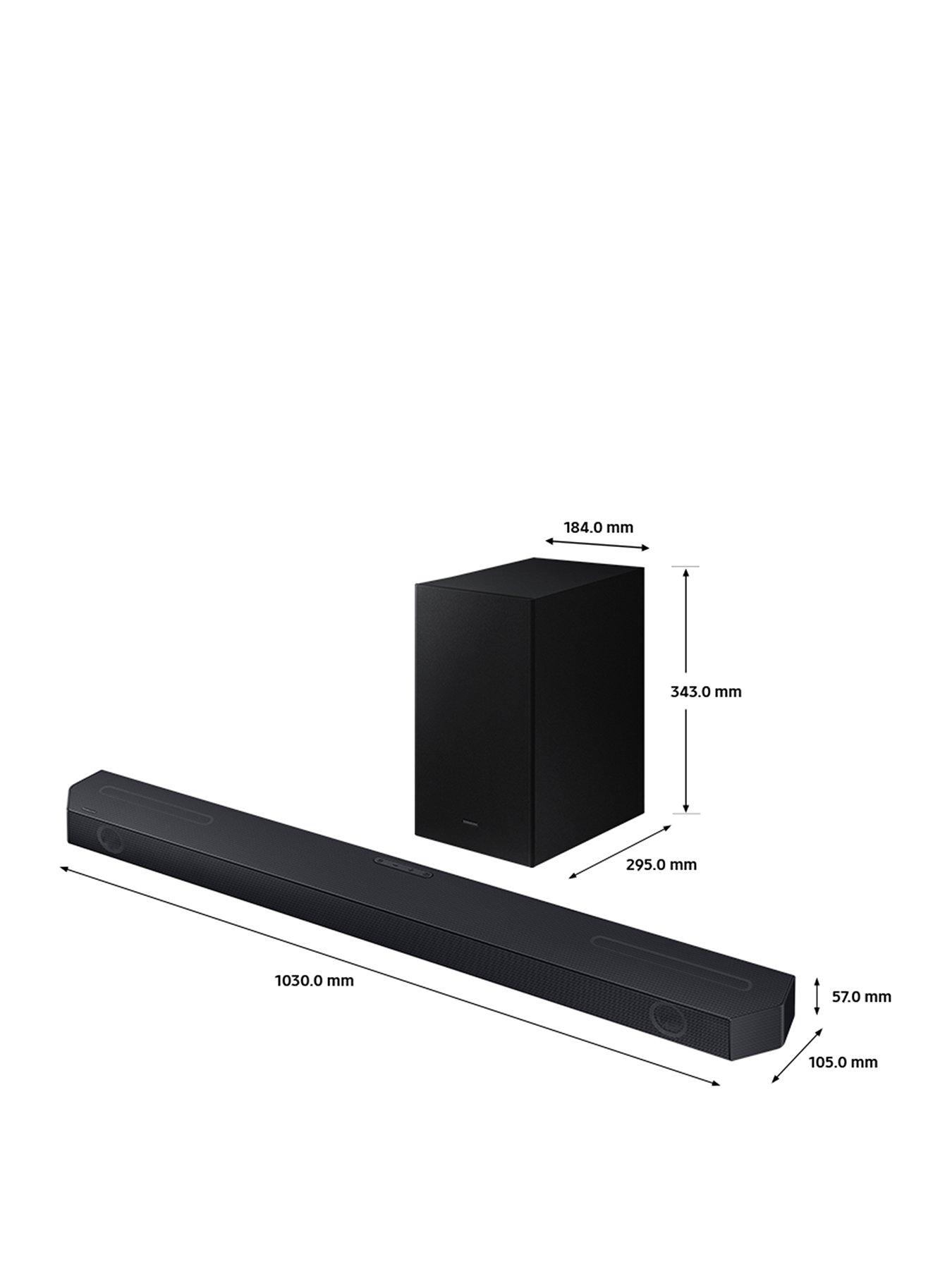 Image 2 of 8 of Samsung HW-Q600C 3.1.2ch Wireless Dolby Atmos Soundbar with Subwoofer and Q-Symphony