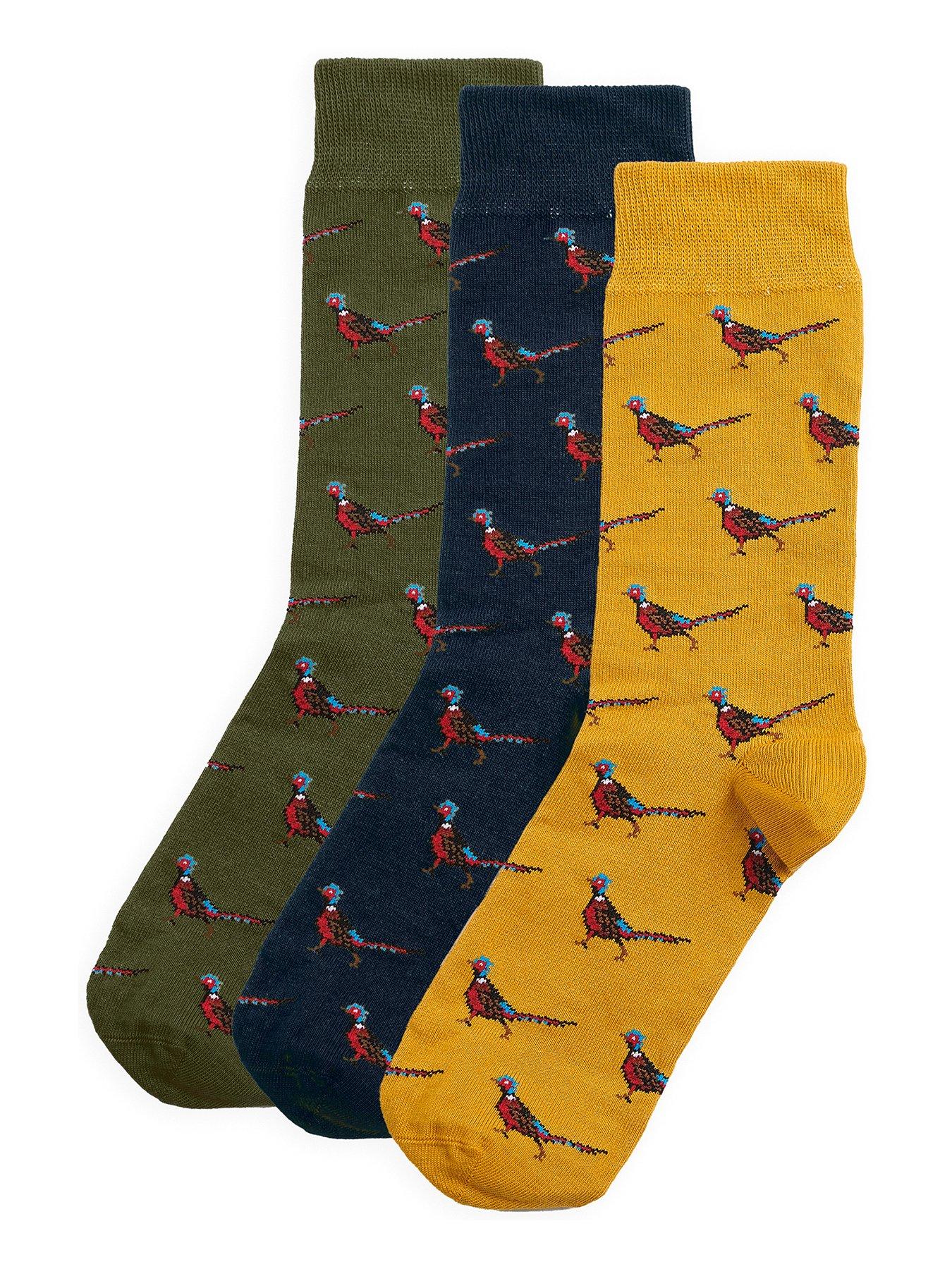 Barbour Barbour Pheasant 3-pack Socks Gift Box - Multi