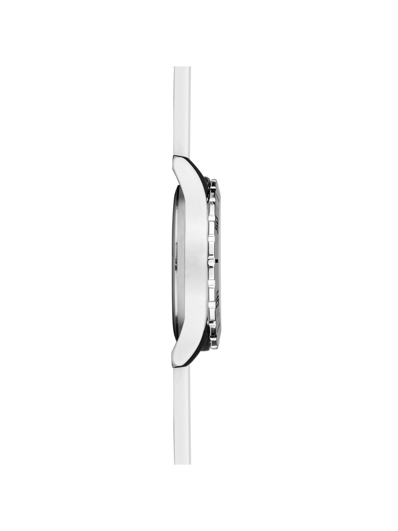 sekonda-womens-white-rubber-strap-analogue-watchdetail