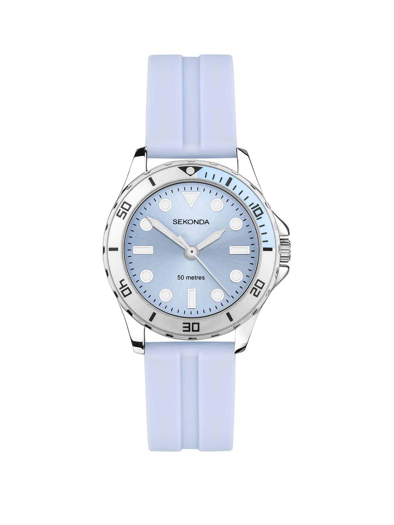 sekonda-womens-light-blue-rubber-strap-analogue-watch