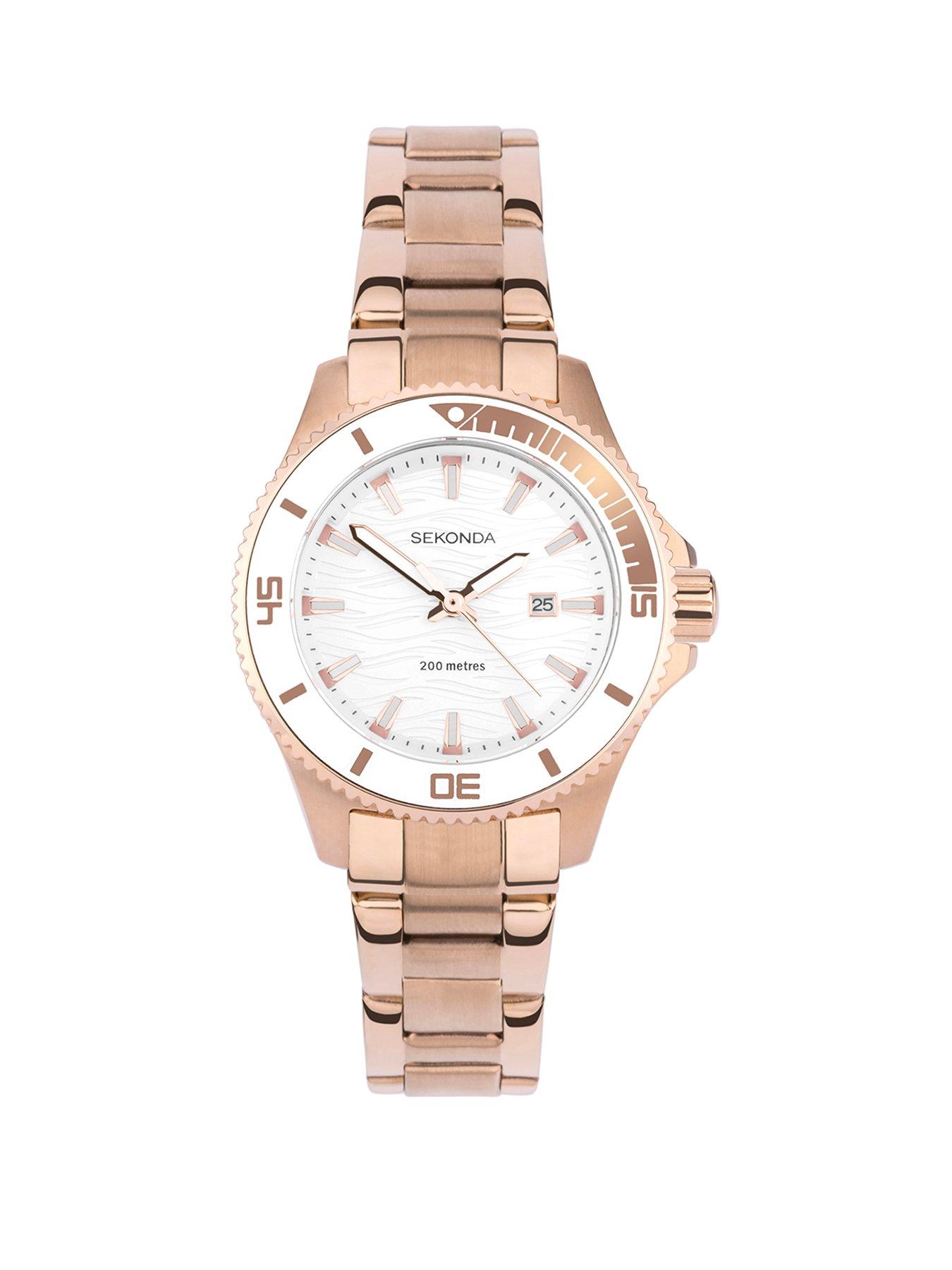 sekonda-womens-rose-gold-stainless-steel-analogue-watch