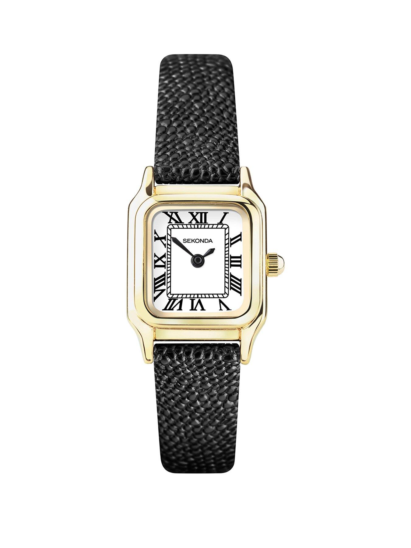 sekonda-womens-monica-black-leather-strap-analogue-watch