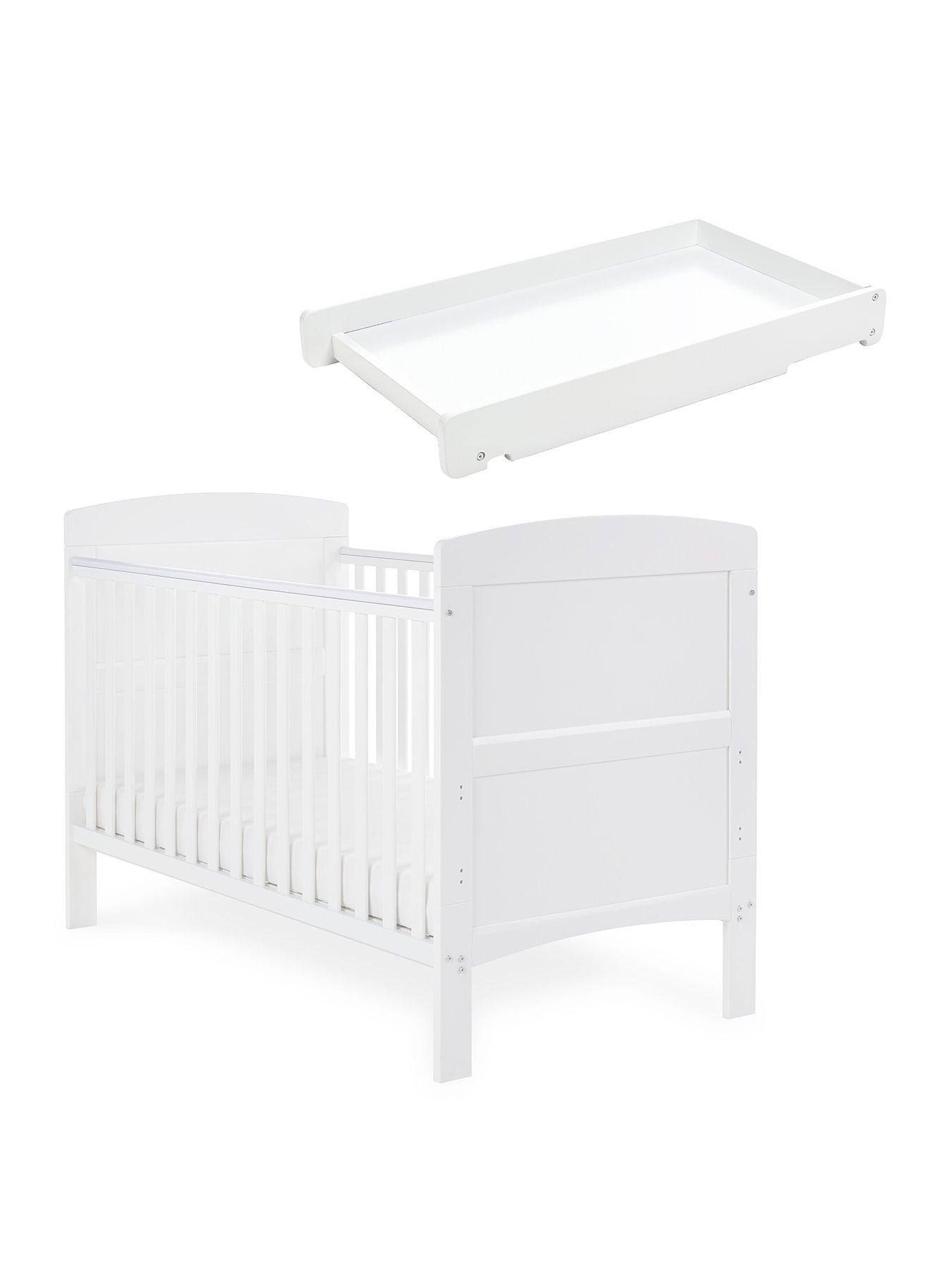 obaby-grace-cot-bed-cot-top-changer-fibre-mattress-whitestillFront