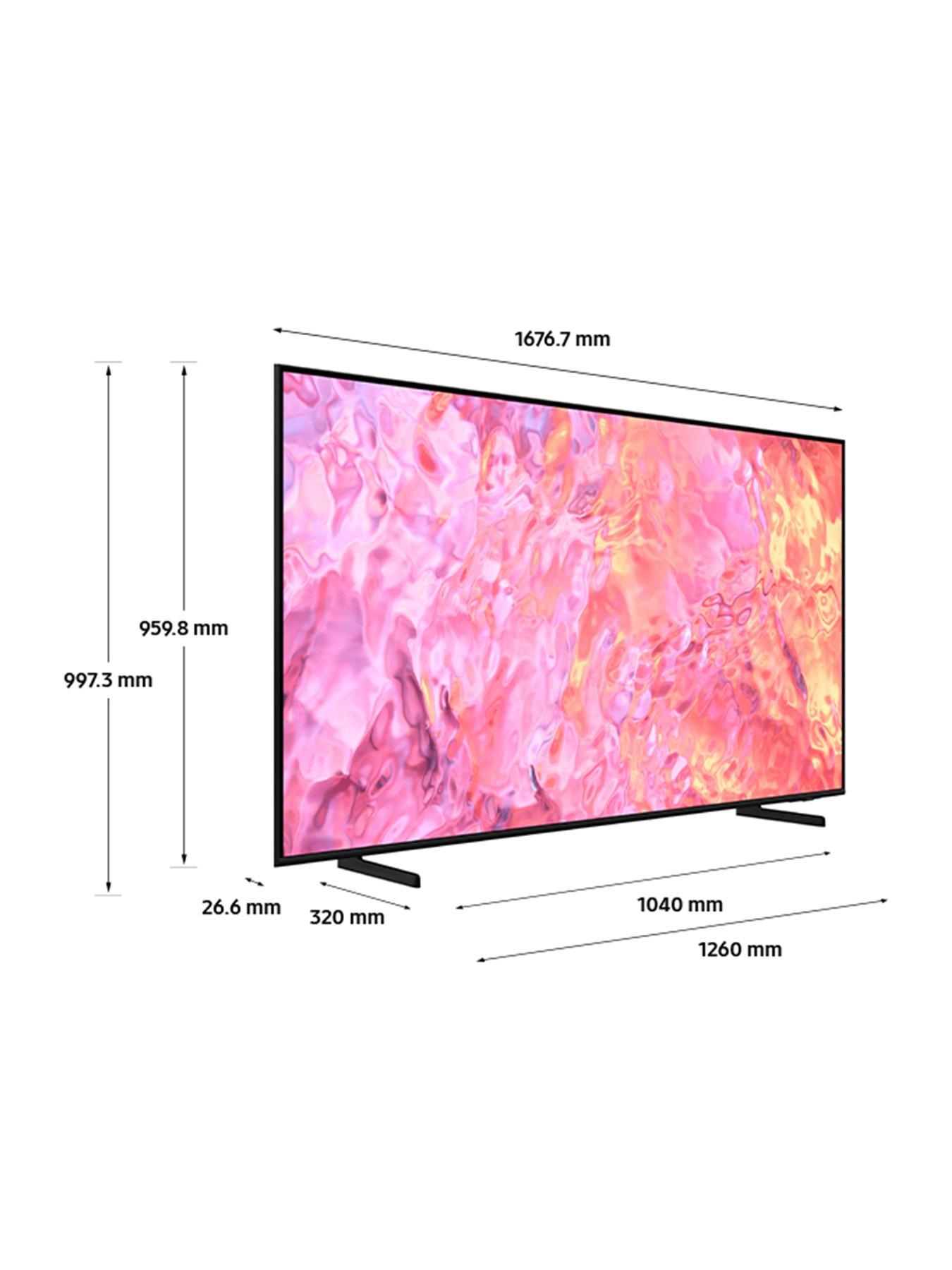 Image 2 of 7 of Samsung QE75Q60C, 75 inch, QLED, 4K HDR, Smart TV