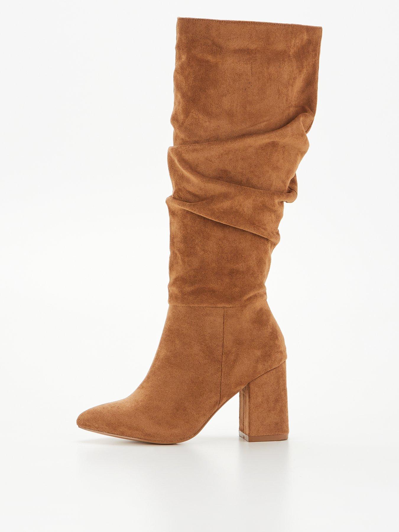 Coach slouch outlet boots