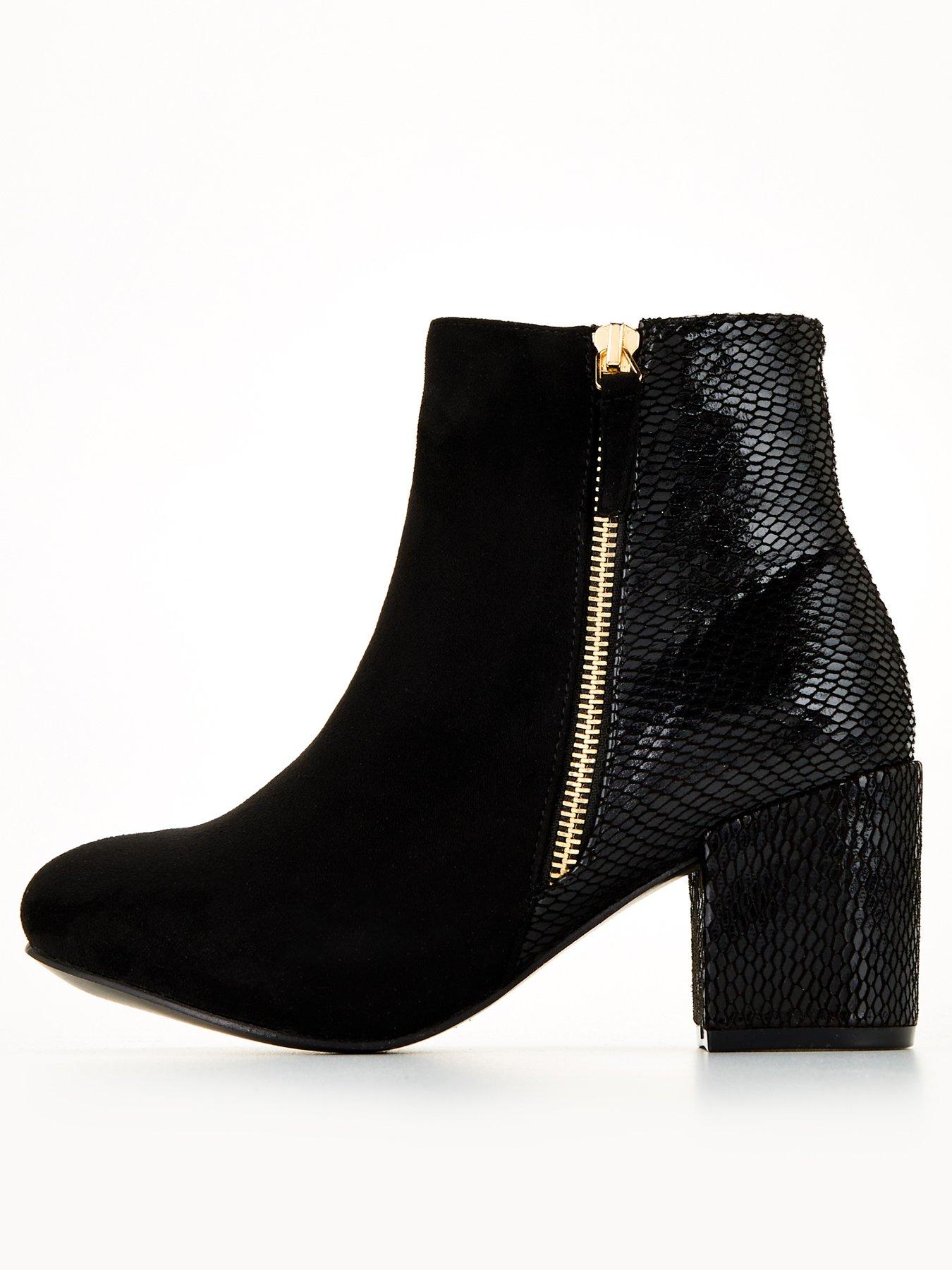 Extra wide fit ankle boots clearance ladies