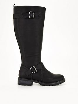everyday-wide-fit-buckle-knee-boot-with-wider-fitting-calf-black
