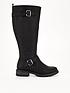everyday-wide-fit-buckle-knee-boot-with-wider-fitting-calf-blackfront