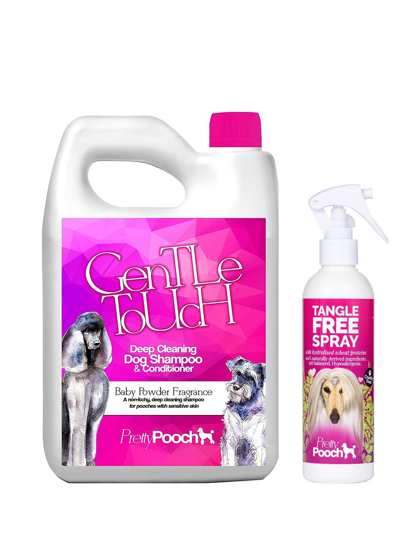 does dog detangling spray work