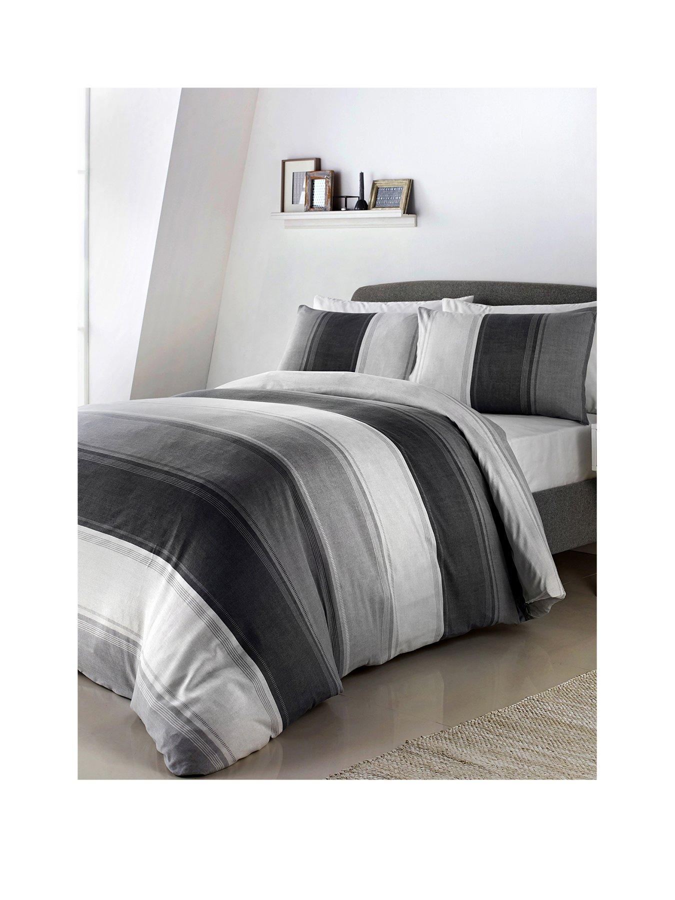 undefined Betley Duvet Cover Set - Grey