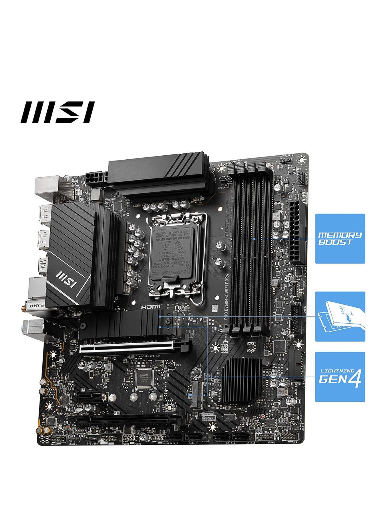 msi-pro-b760-intel-pc-gaming-motherboardback