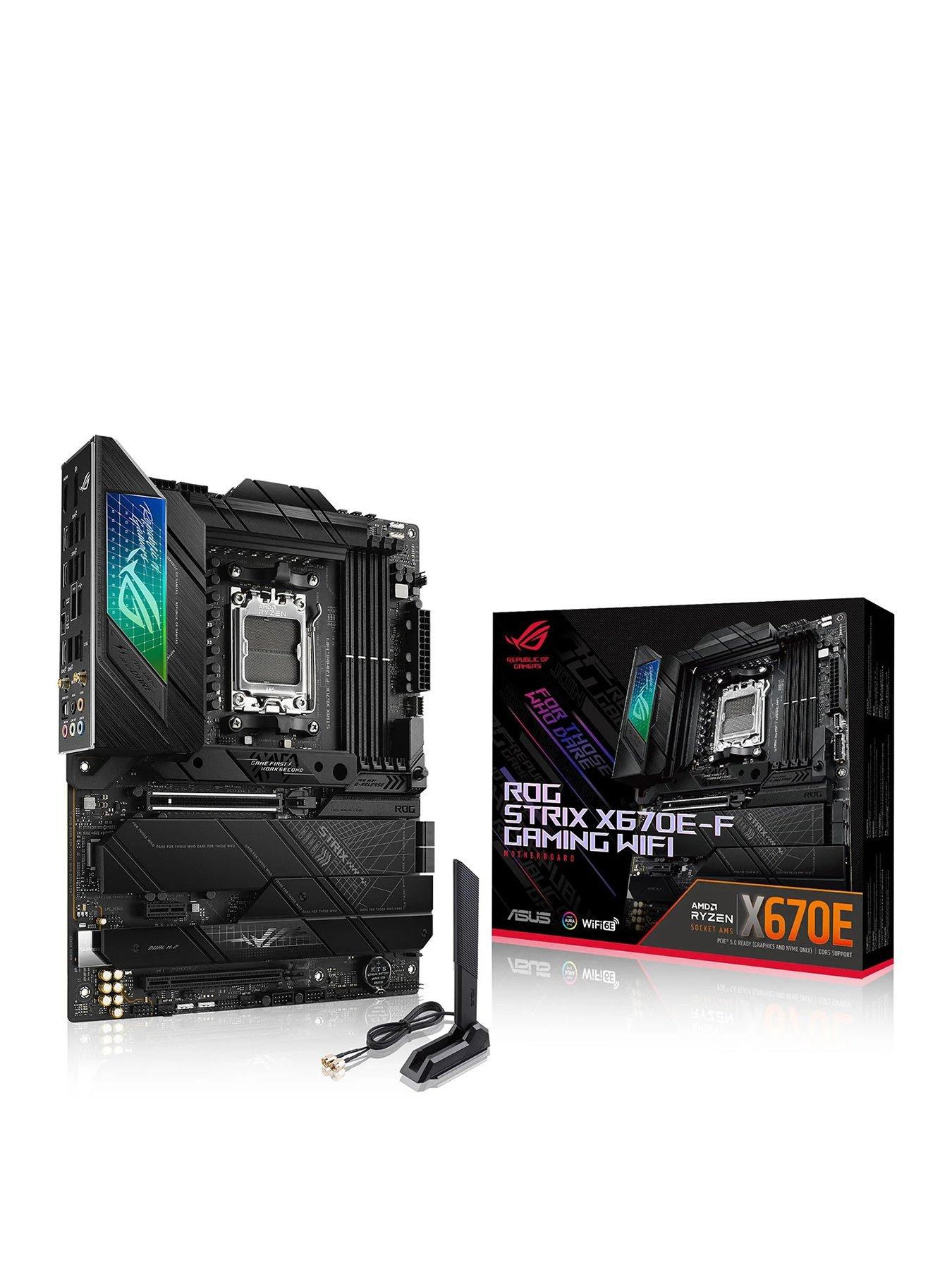 Image 1 of 4 of Asus Rog Strix X670 AMD PC Gaming Motherboard