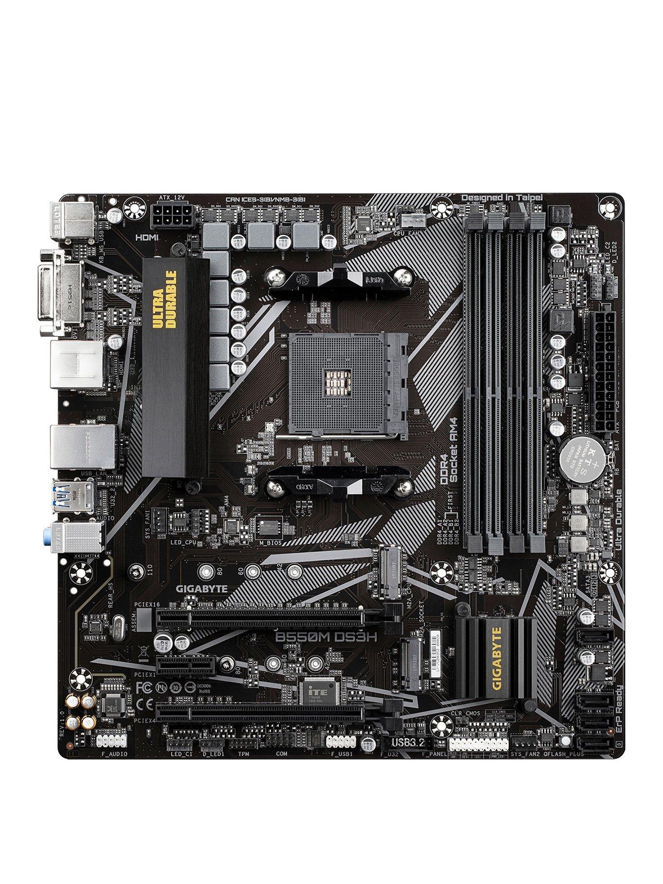 gigabyte-am4-b550m-amd-pc-gaming-motherboardstillFront