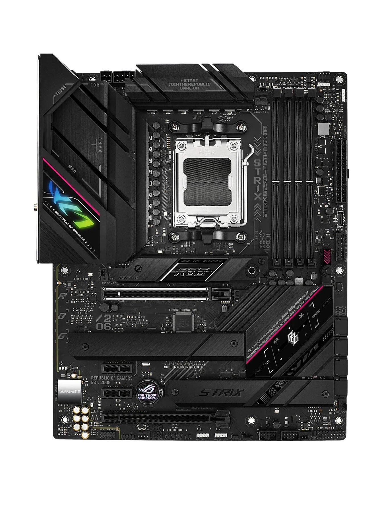 asus-rog-strix-b650e-amd-pc-gaming-motherboardstillFront