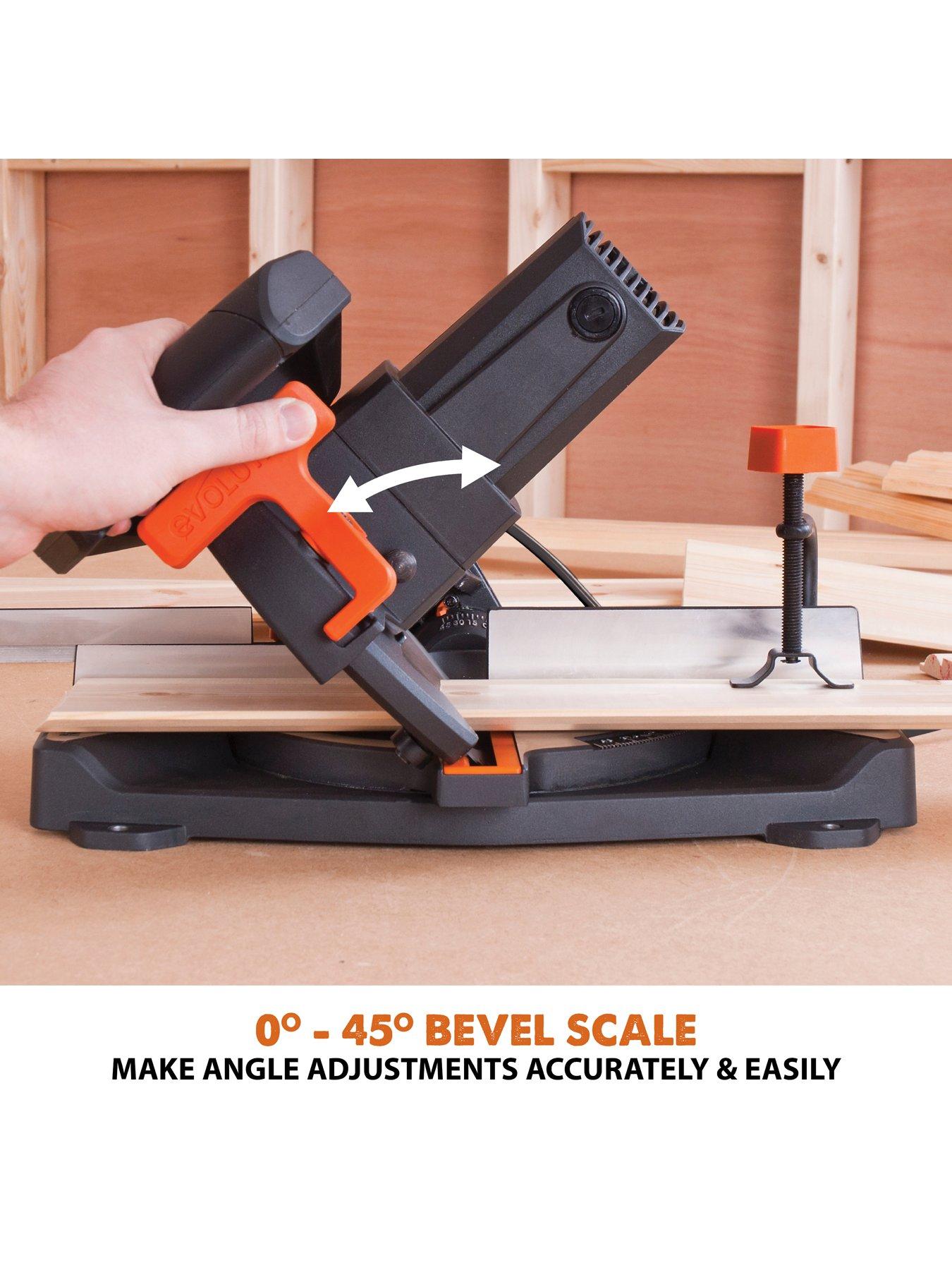 Image 5 of 8 of EVOLUTION Evolution R210CMS - 210mm Multi-Material Compound Mitre Saw