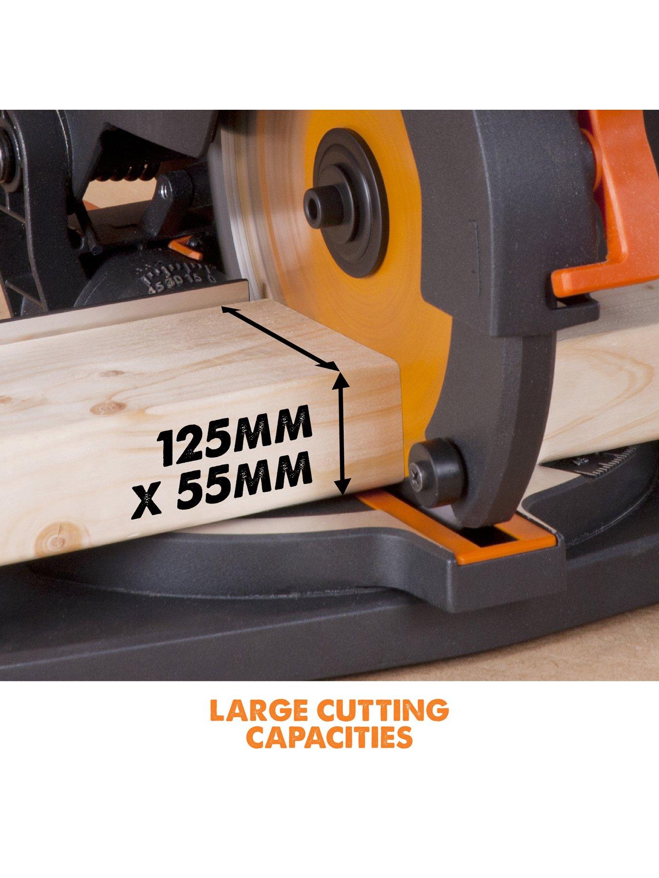 Image 6 of 8 of EVOLUTION Evolution R210CMS - 210mm Multi-Material Compound Mitre Saw