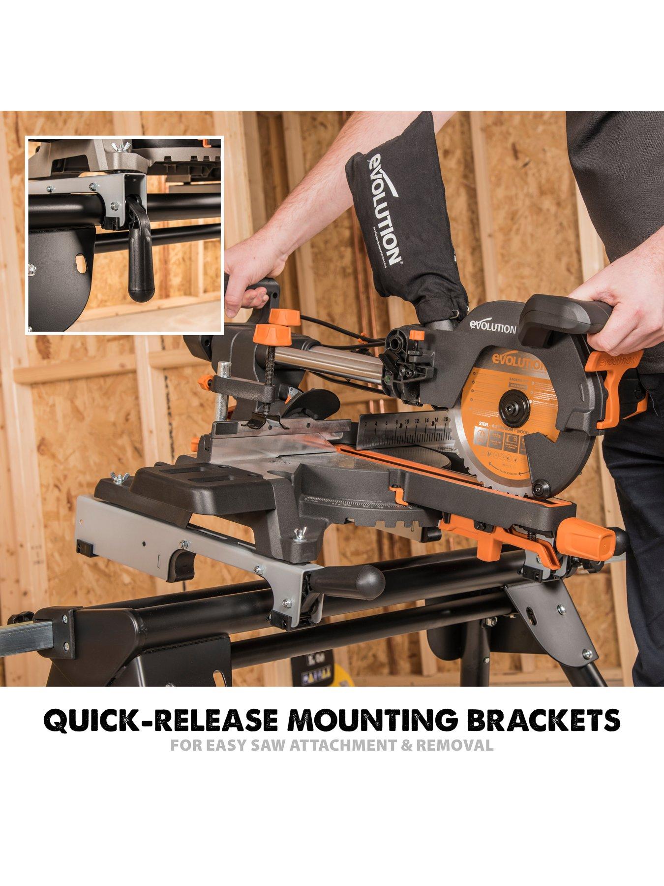 Image 5 of 8 of EVOLUTION Evolution Universal Mitre Stand With Extension Arms