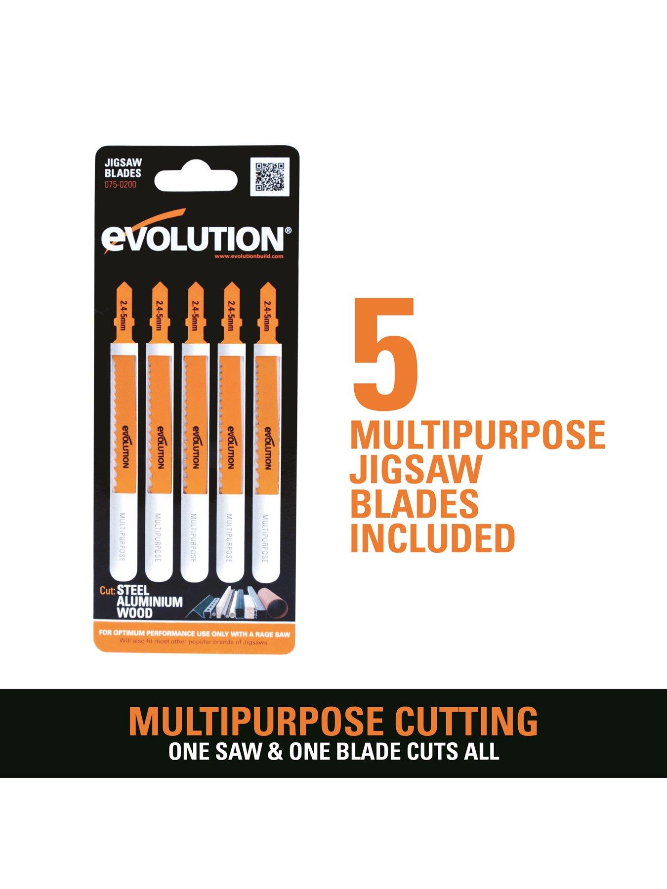 Image 2 of 7 of EVOLUTION Evolution Rage 7 S 710w Multi-Material Variable Speed Jig Saw