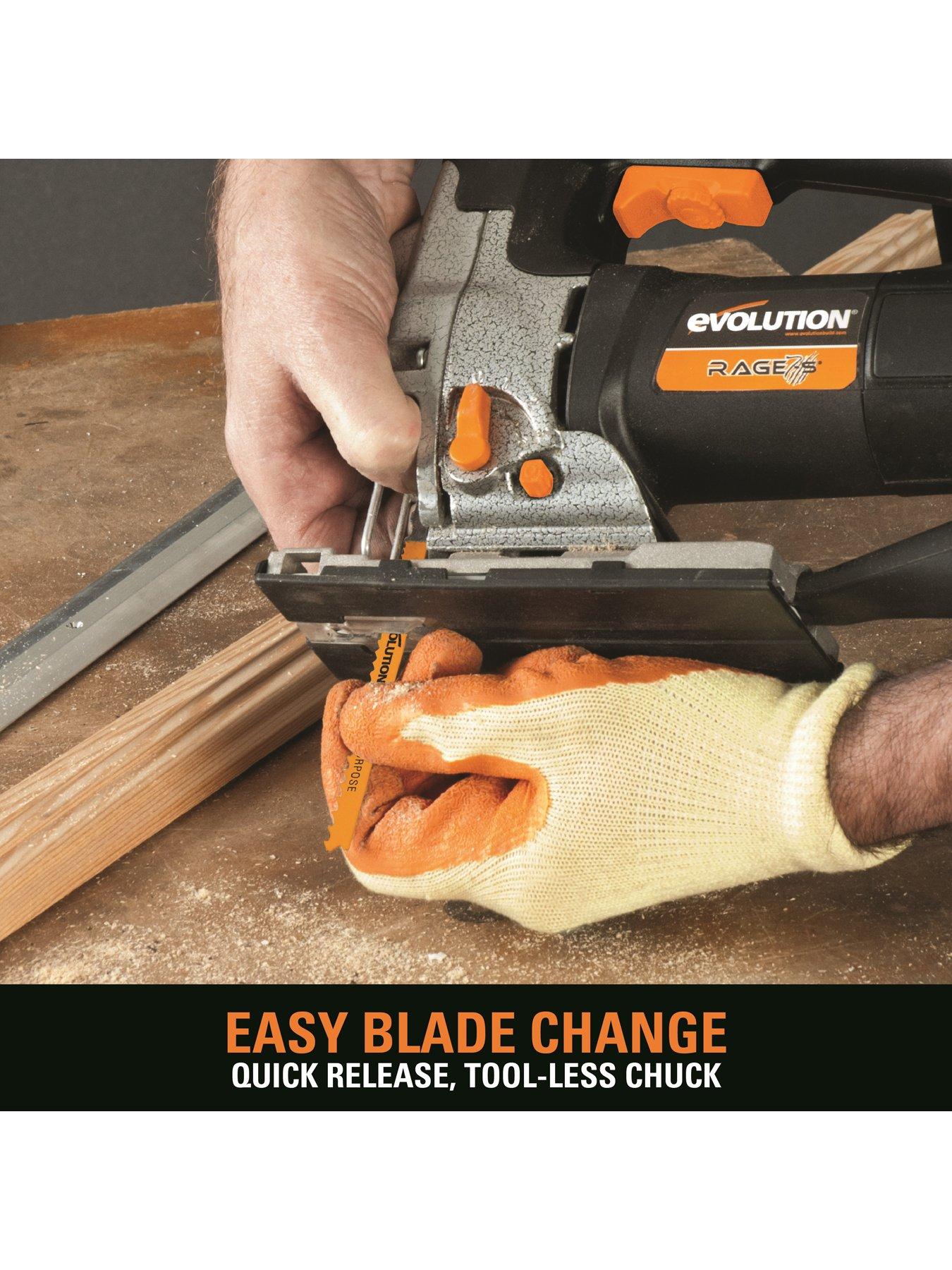 Image 7 of 7 of EVOLUTION Evolution Rage 7 S 710w Multi-Material Variable Speed Jig Saw