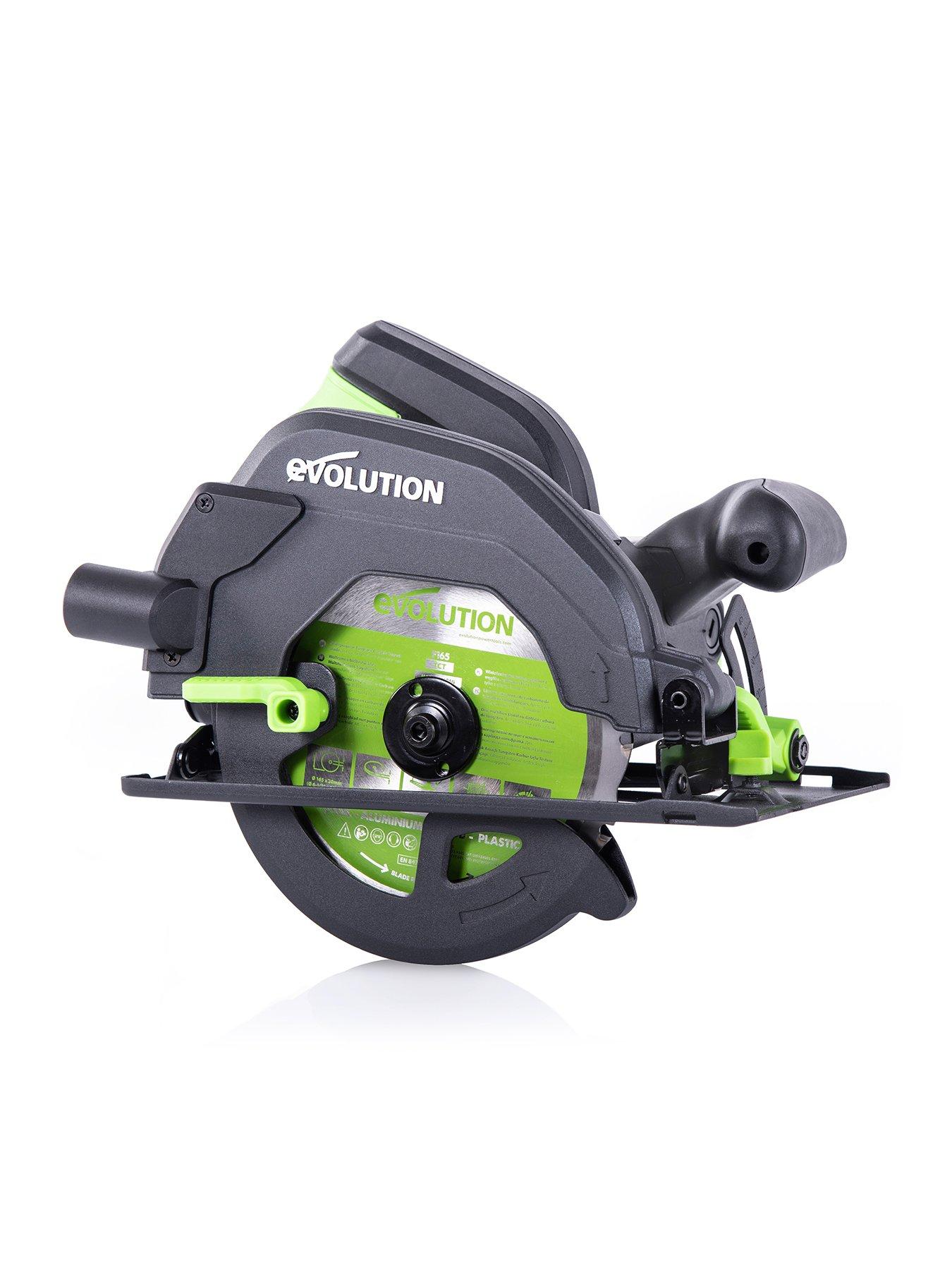 Evolution Power Tools 7 Amp Multi-Material Reciprocating Saw with 4-Blades  R230RCP - The Home Depot