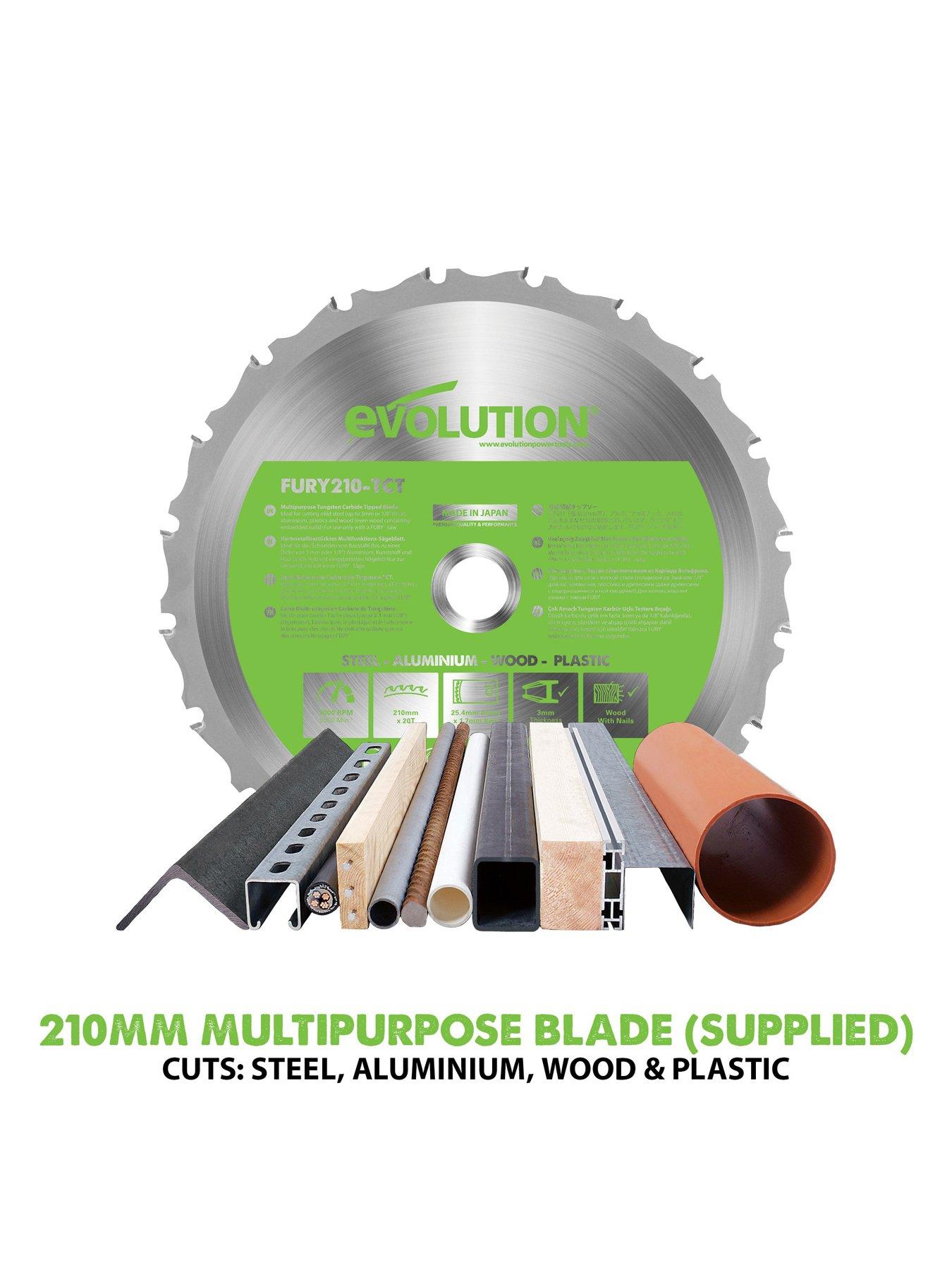 Image 2 of 8 of EVOLUTION Evolution F210CMS Fury 210mm MP Compound Mitre Saw