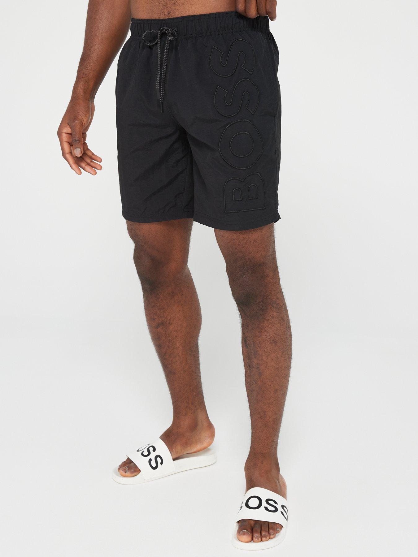 BOSS Whale Swim Shorts - Black