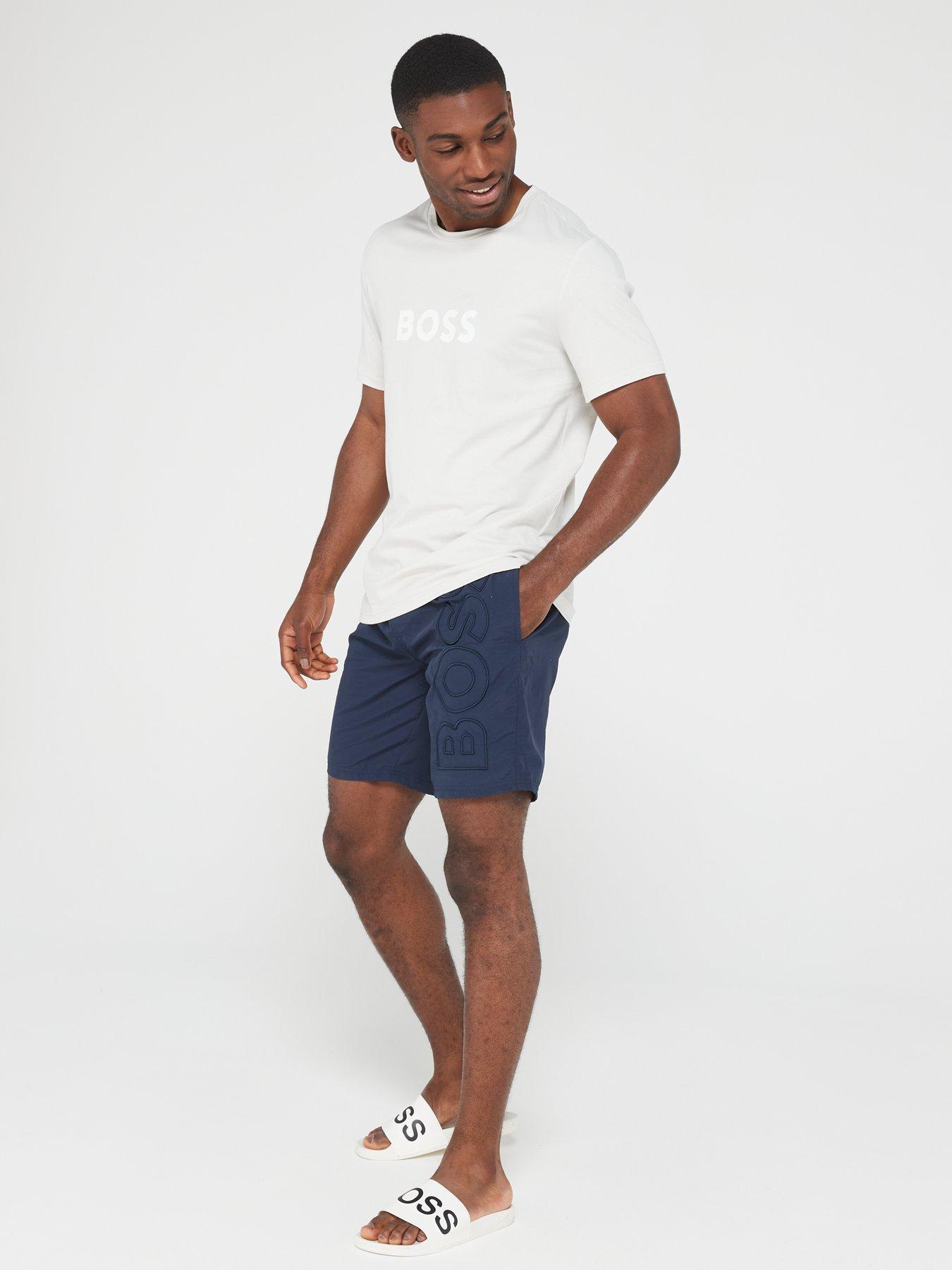 Image 3 of 6 of BOSS Whale Swim Shorts - Navy