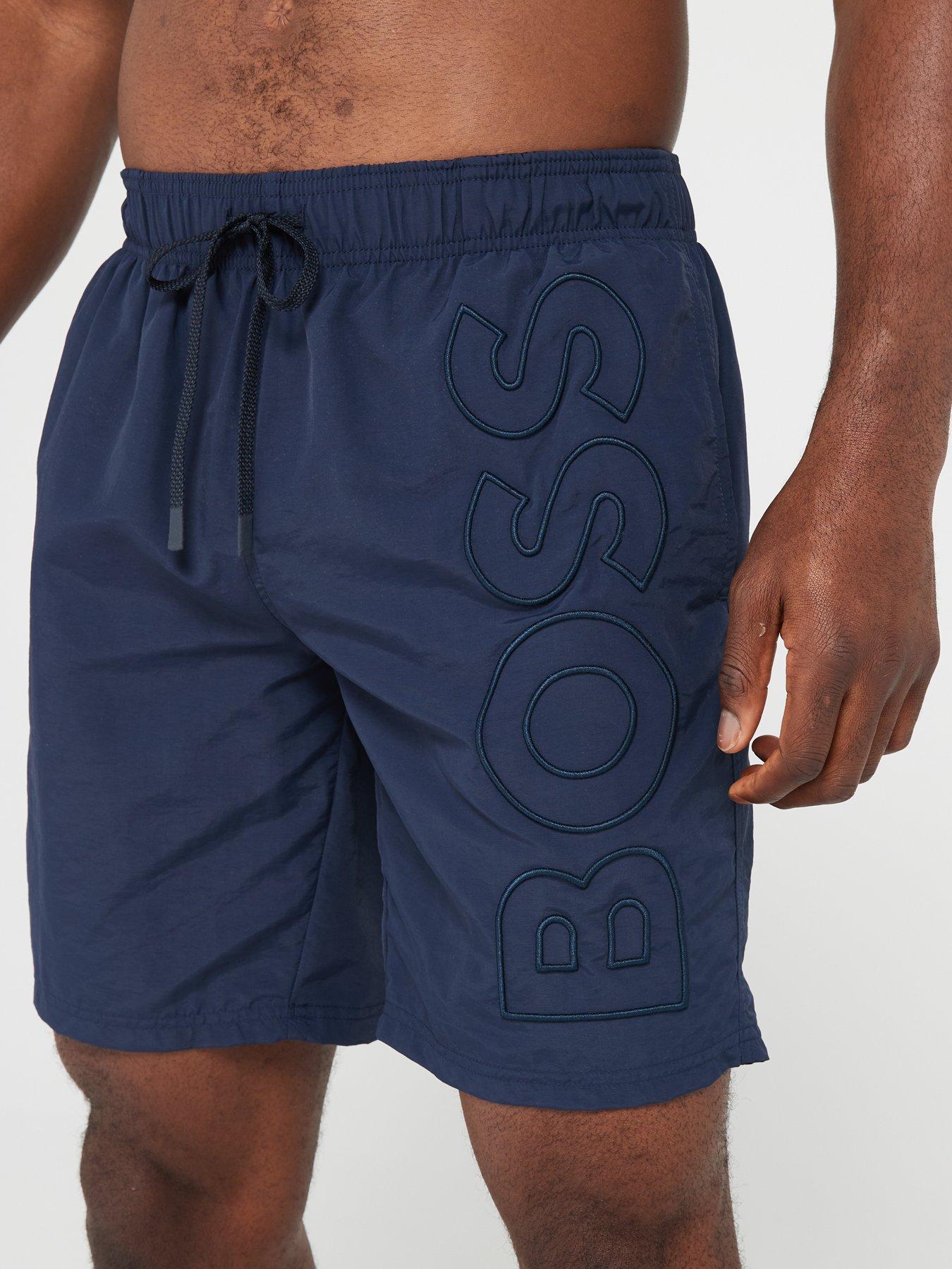 Image 4 of 6 of BOSS Whale Swim Shorts - Navy