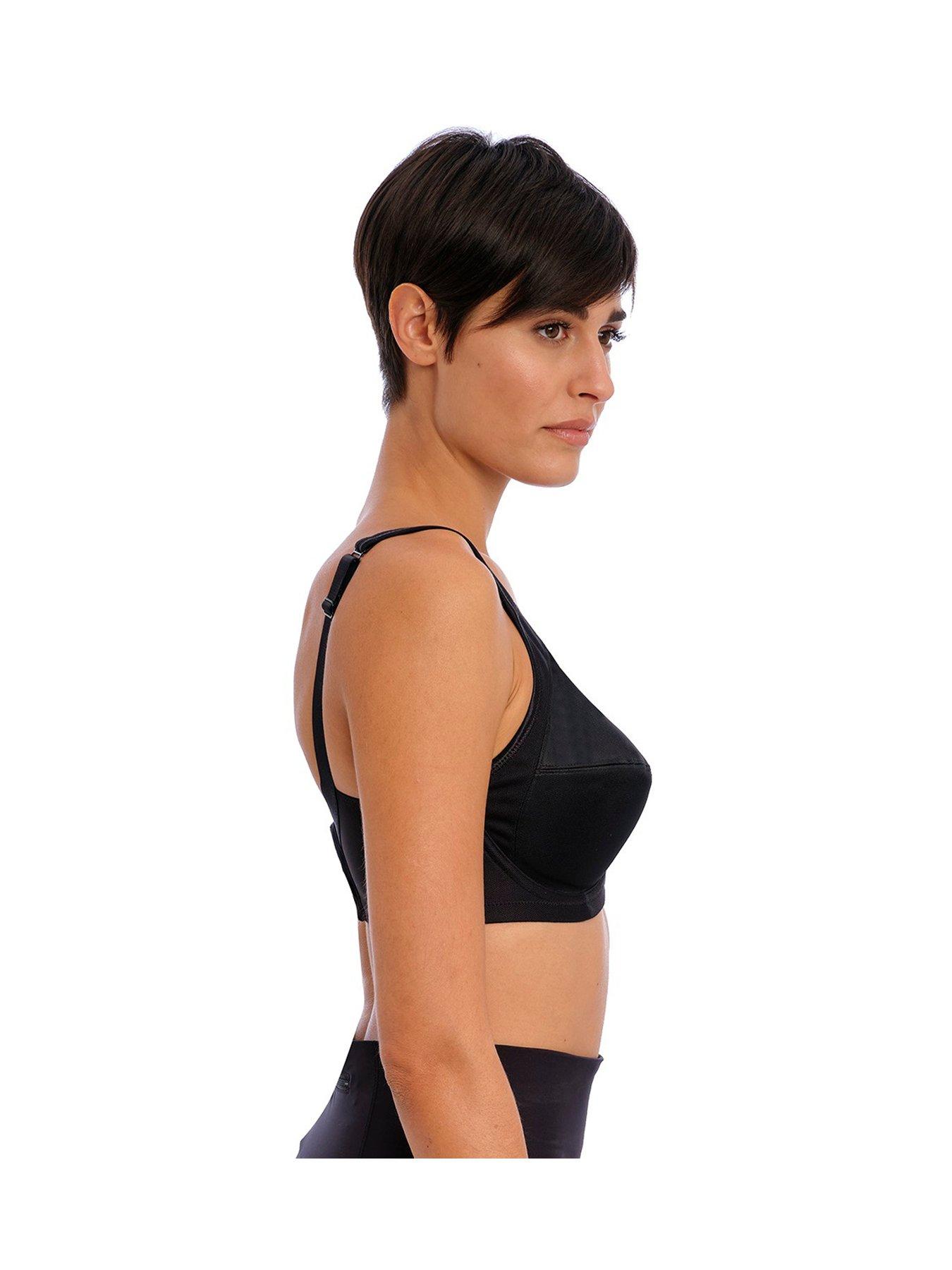 High-octane Underwired Sports Bra - Black