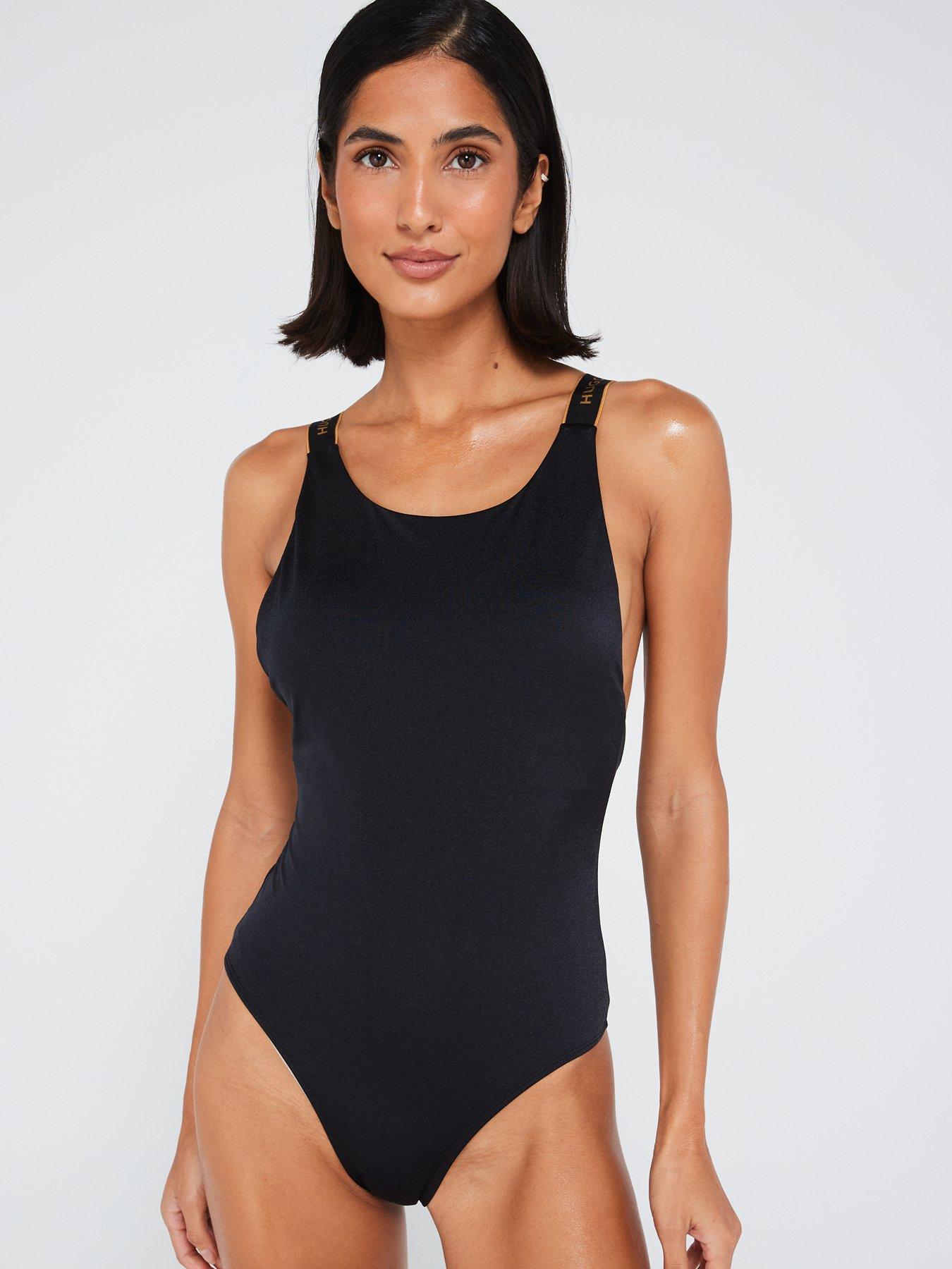 HUGO RED Sparkling Swimsuit Black