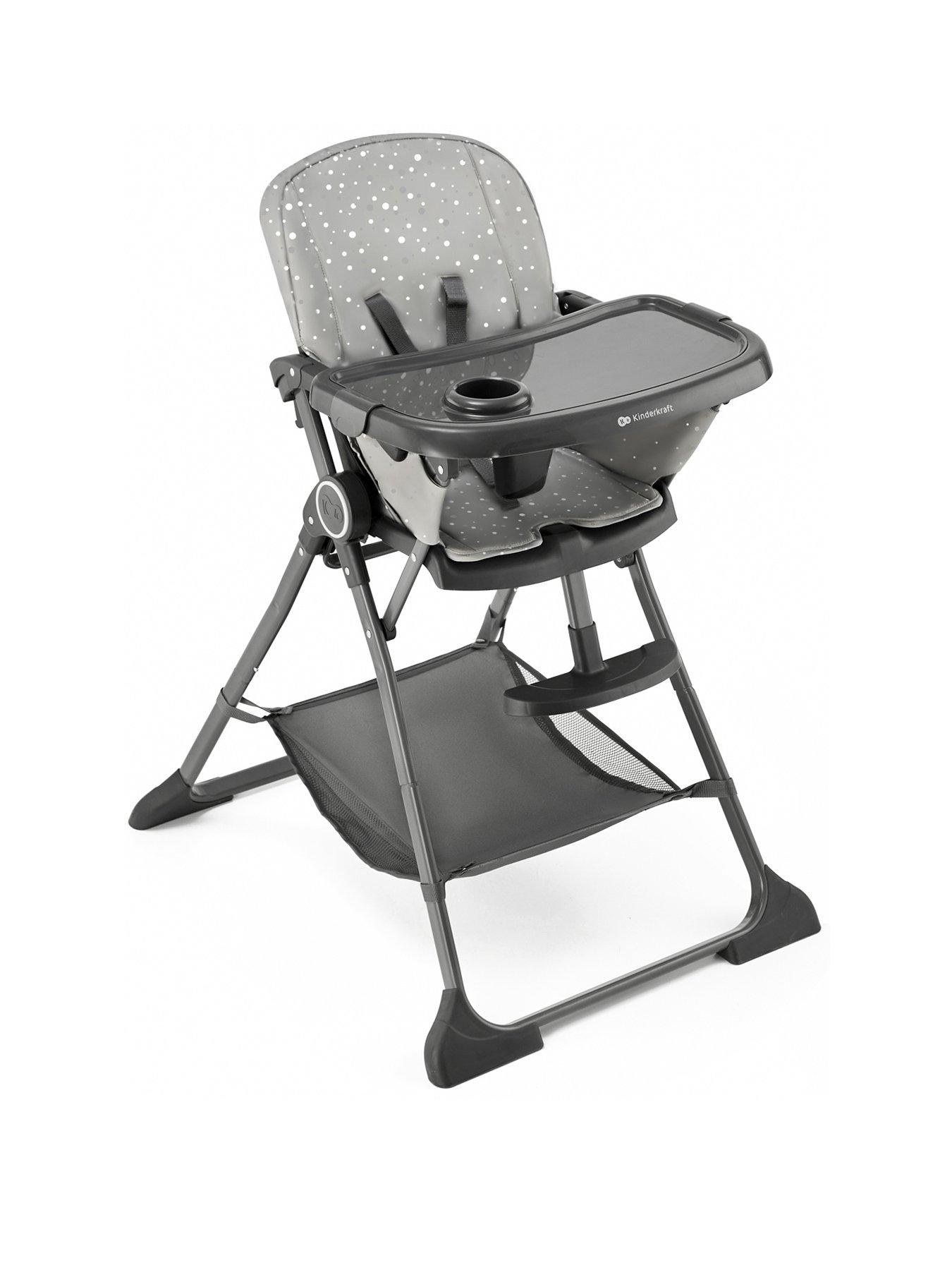 undefined Foldee Highchair - Grey