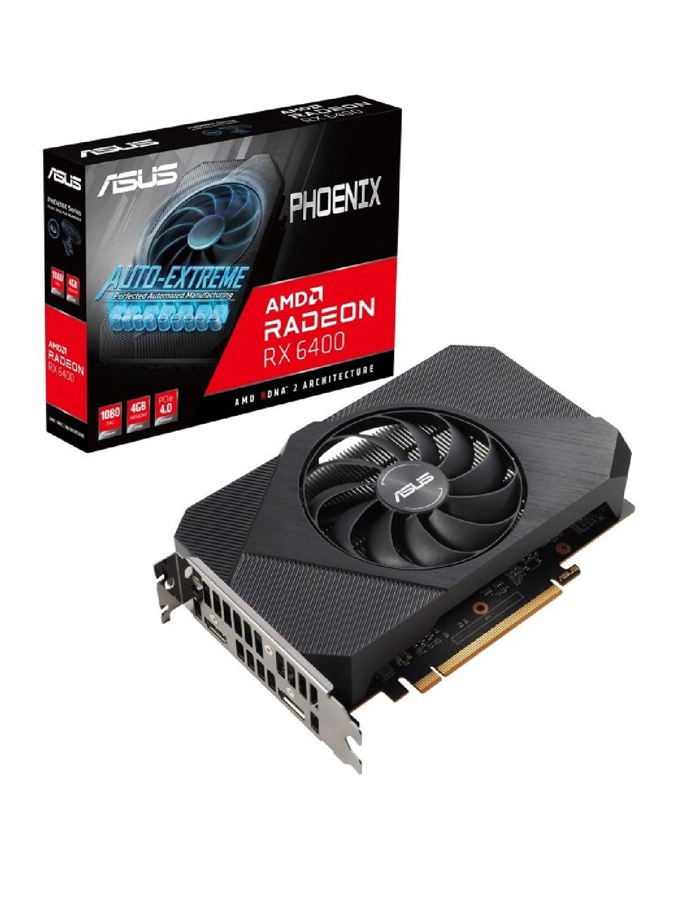 Radeon RX 6400 4GB Phoenix Graphics Card