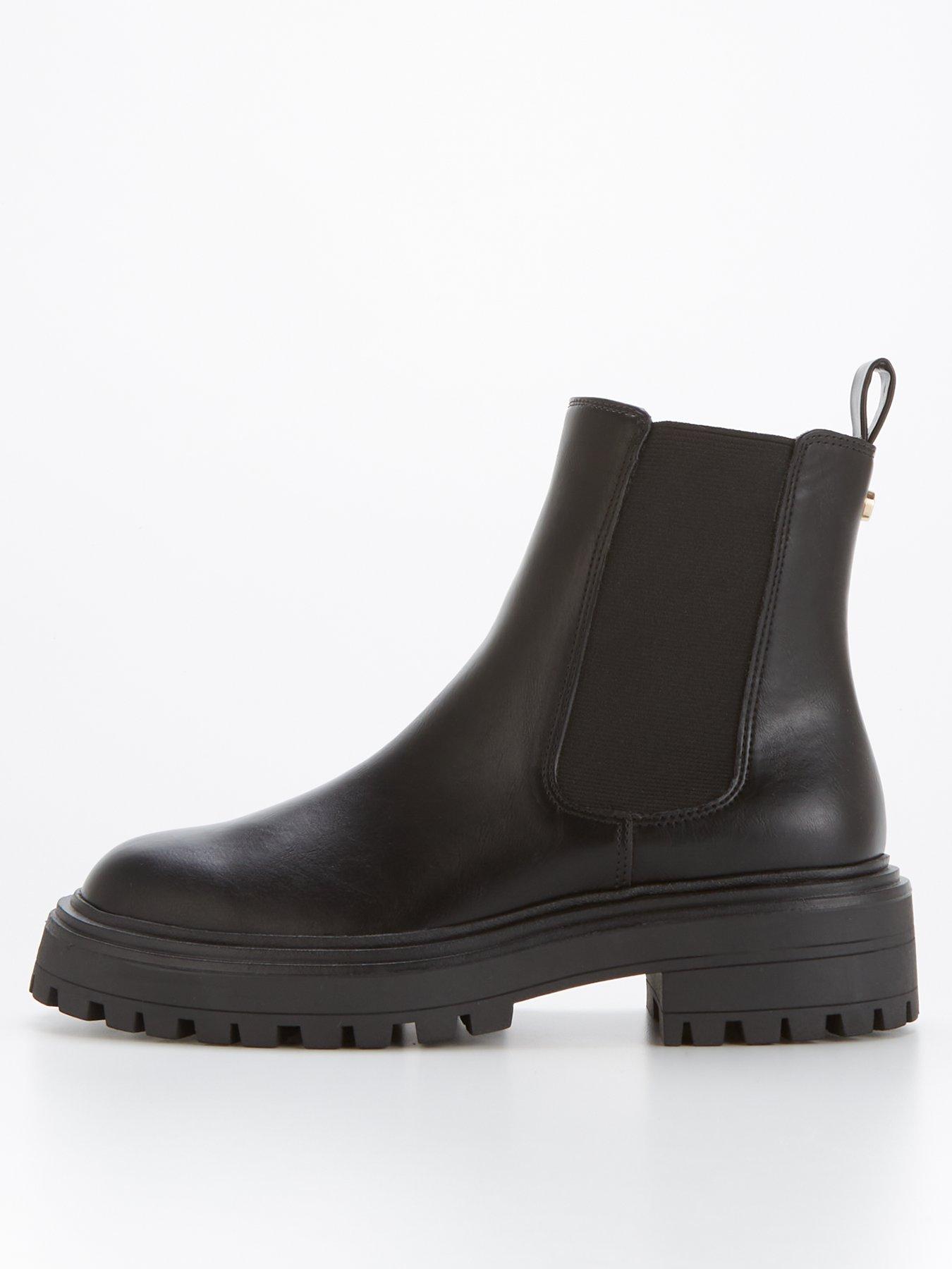 Black chelsea boots womens wide outlet fit