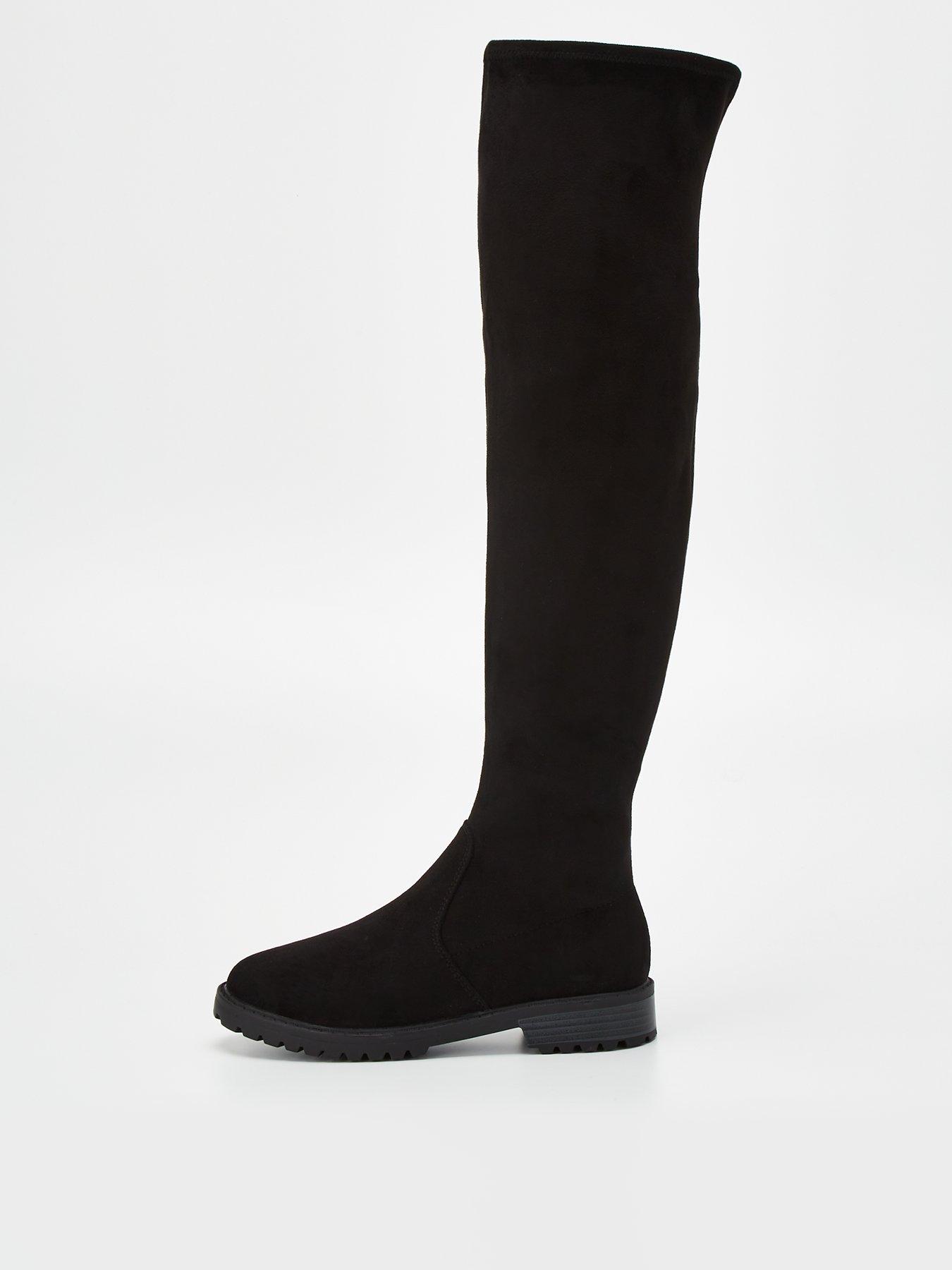 everyday-over-the-knee-stretch-back-boot-black