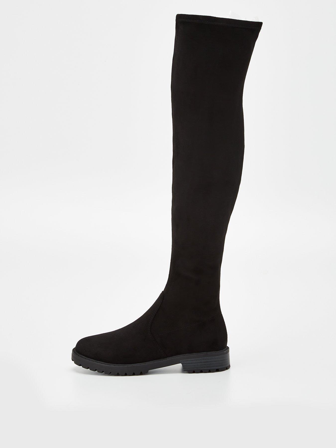 everyday-wide-fit-over-the-knee-stretch-back-boot-black