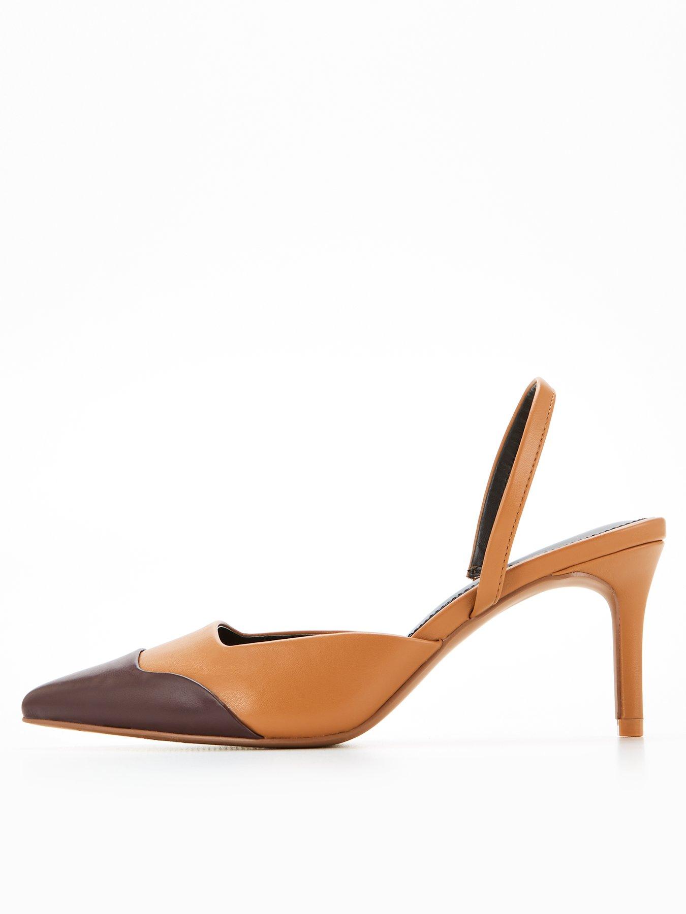 Mid heel shop pointed toe pumps