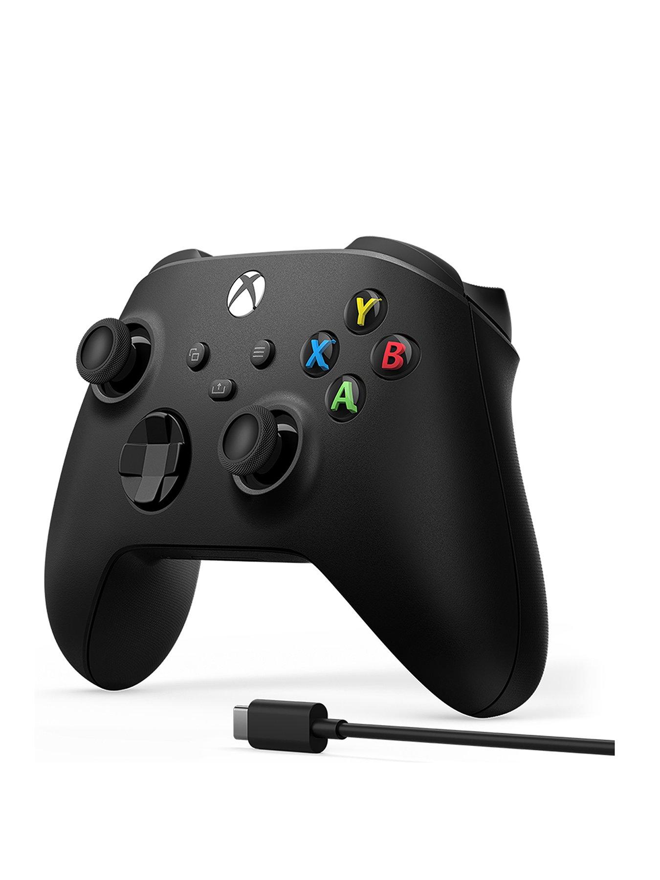 Image 2 of 5 of Xbox Wireless Controller - Carbon Black for Xbox Series X|S, Xbox One, and Windows Devices&nbsp;plus USB-C Cable