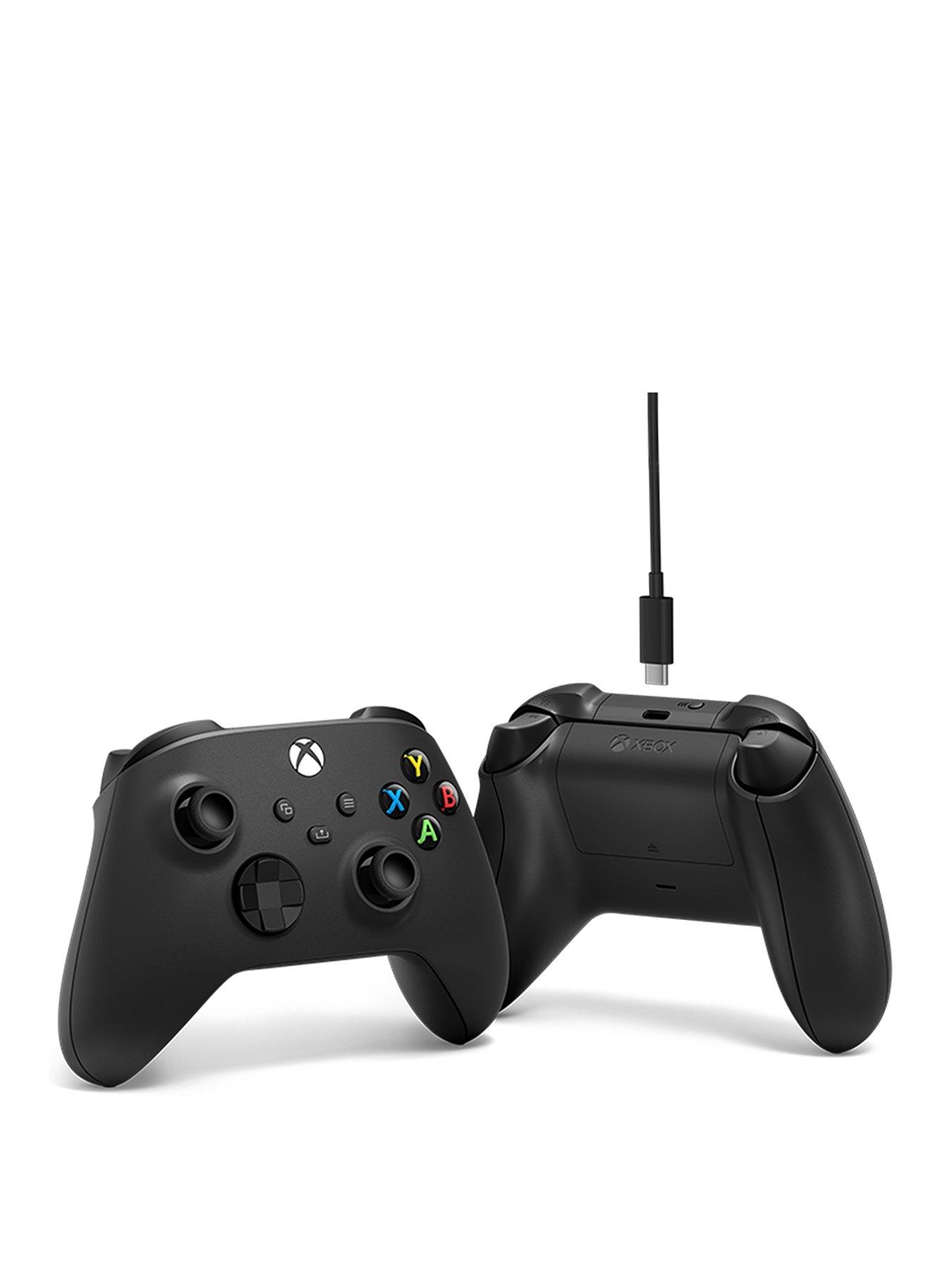Image 3 of 5 of Xbox Wireless Controller - Carbon Black for Xbox Series X|S, Xbox One, and Windows Devices&nbsp;plus USB-C Cable